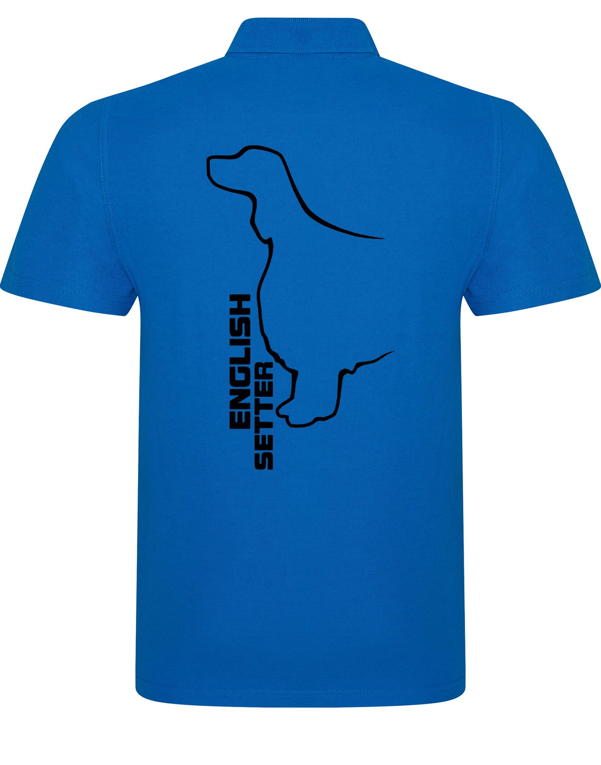 Unisex Cotton Polo with English Setter Design – Comfort and Style for Every Setter Enthusiast