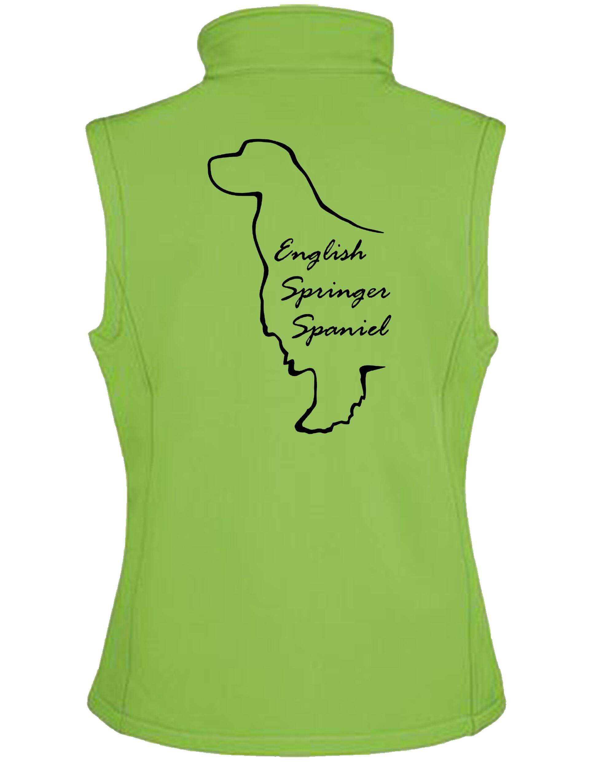 Women’s English Springer Spaniel Softshell Jacket – Functionality for Springer Spaniel Lovers