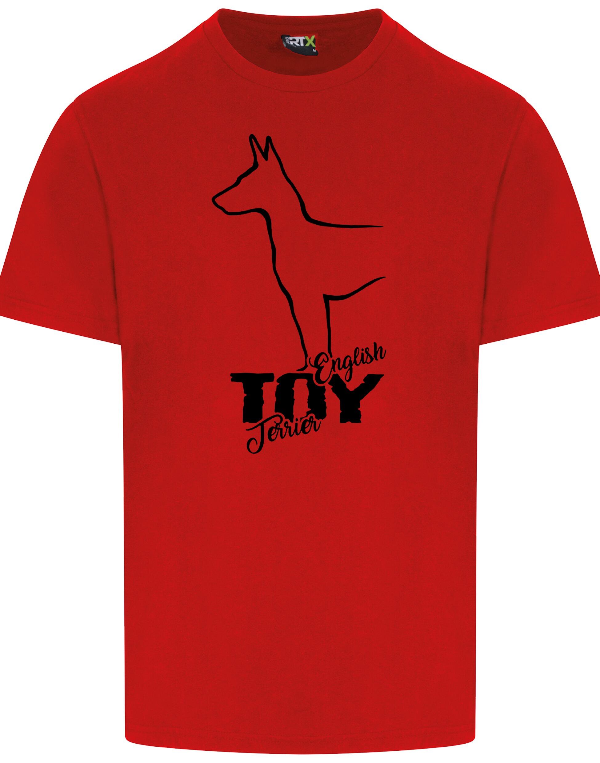 English Toy Terrier Unisex Roundneck T-shirt – Style and Comfort for Terrier Enthusiasts