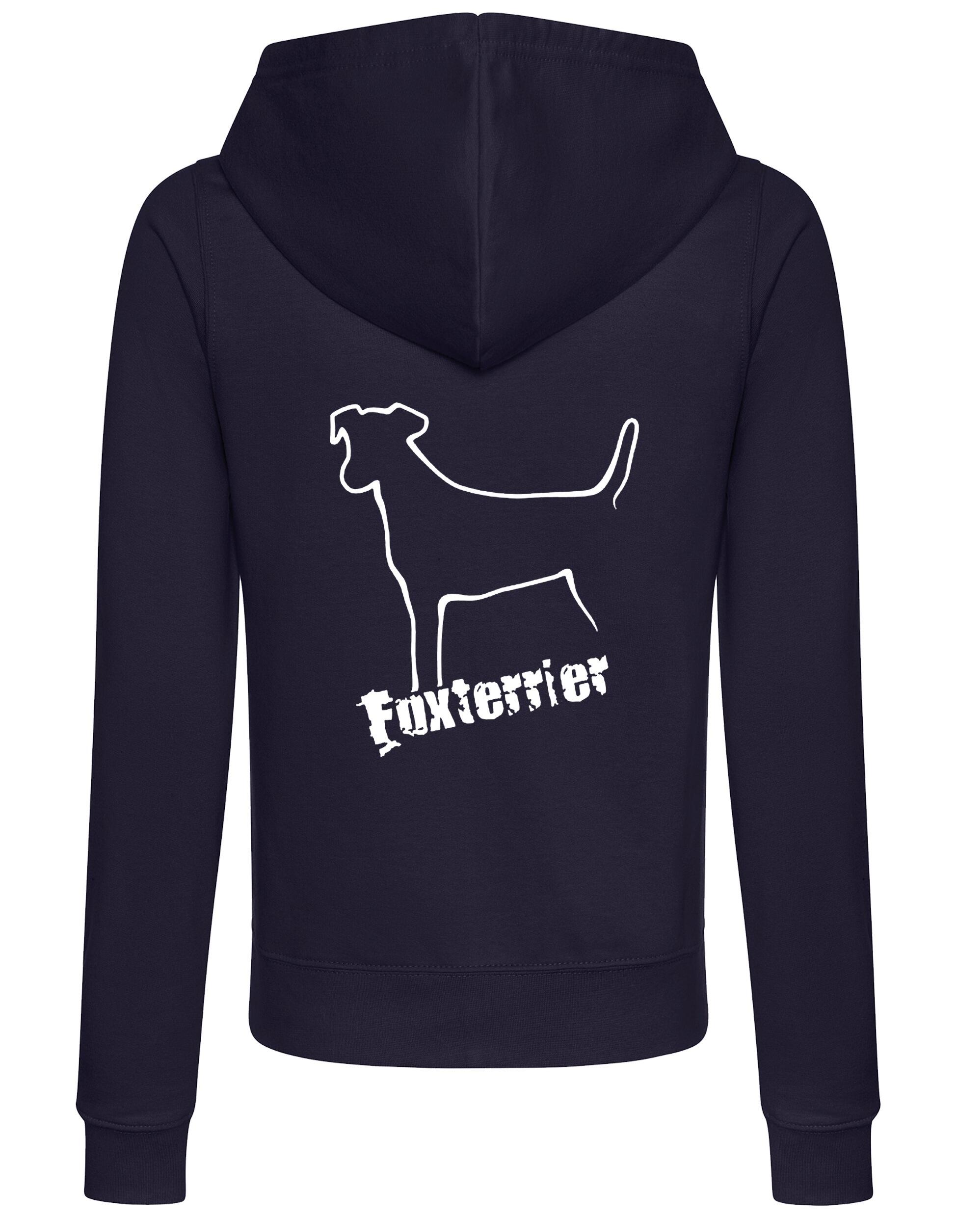 Fox Terrier Women’s Zipped Hoodie – Comfort, Style, and Terrier Pride