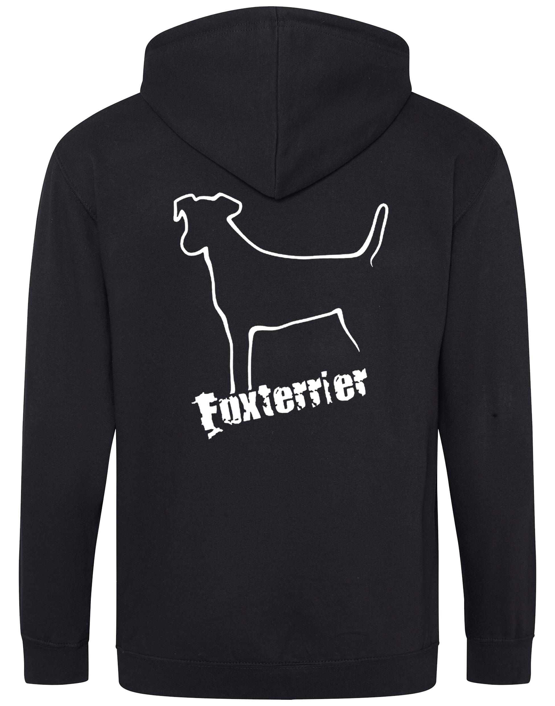 Fox Terrier Zipped Hoodie – Comfort, Style, and Terrier Pride