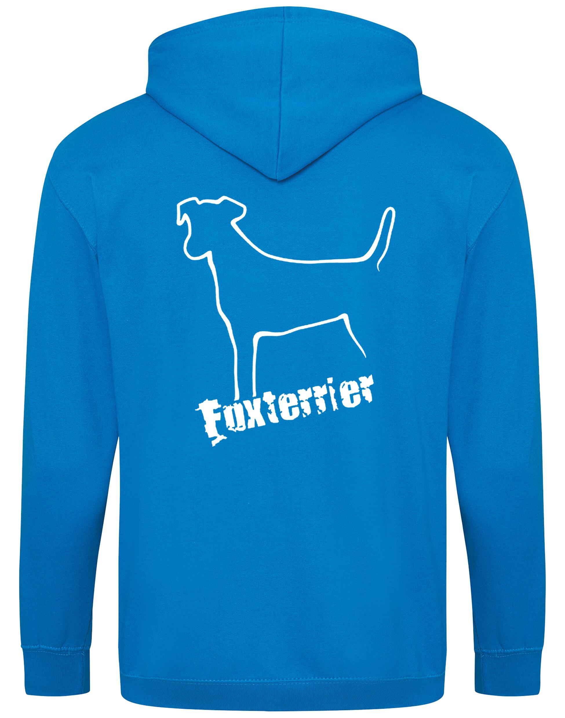 Fox Terrier Zipped Hoodie – Comfort, Style, and Terrier Pride