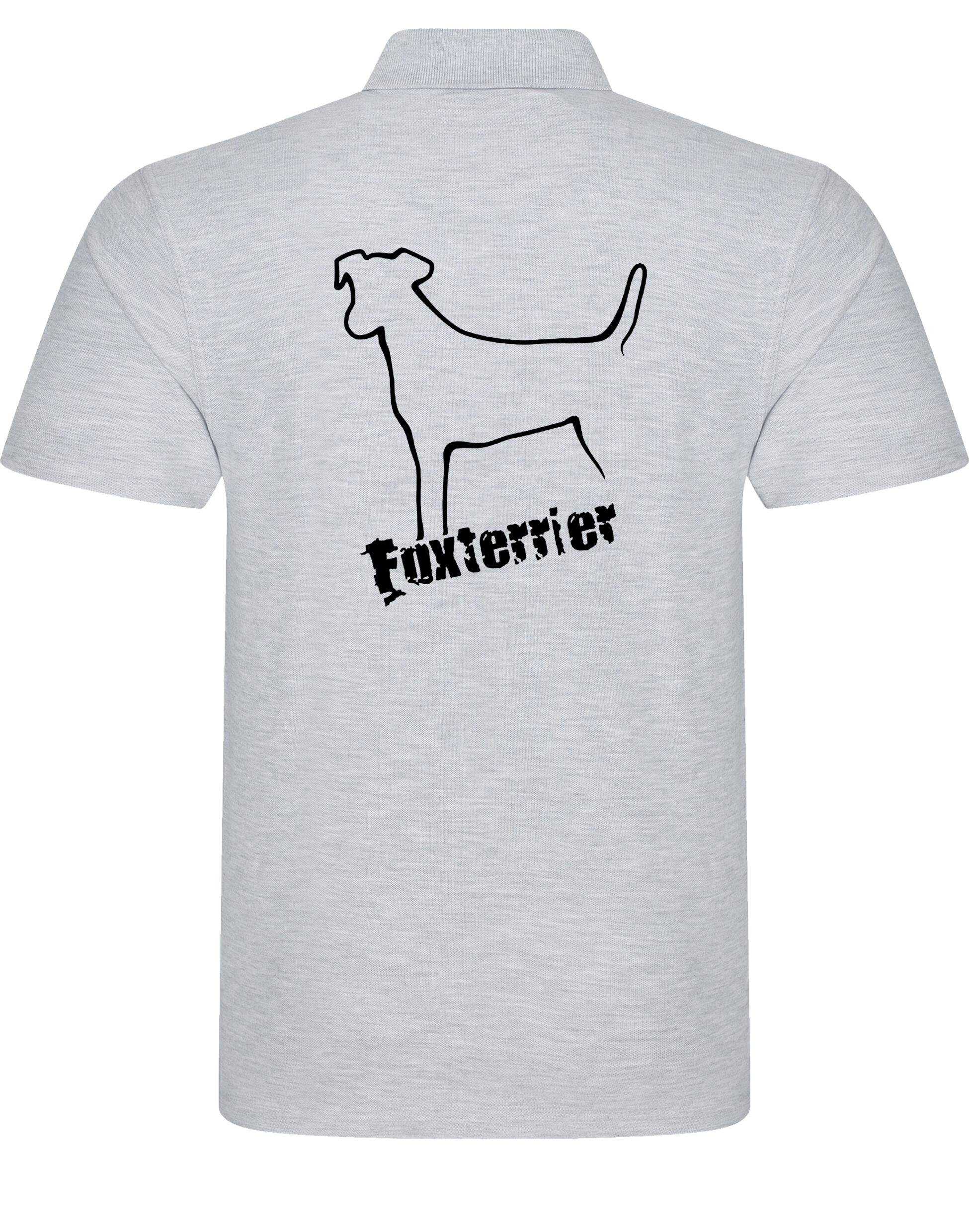 Unisex Cotton Polo with Fox Terrier Design – Comfort and Style for Every Terrier Fan
