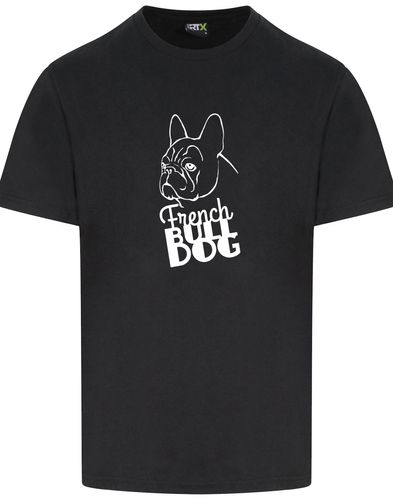 French Bulldog (Head) Unisex Roundneck T-shirt – Celebrate Your Frenchie Love