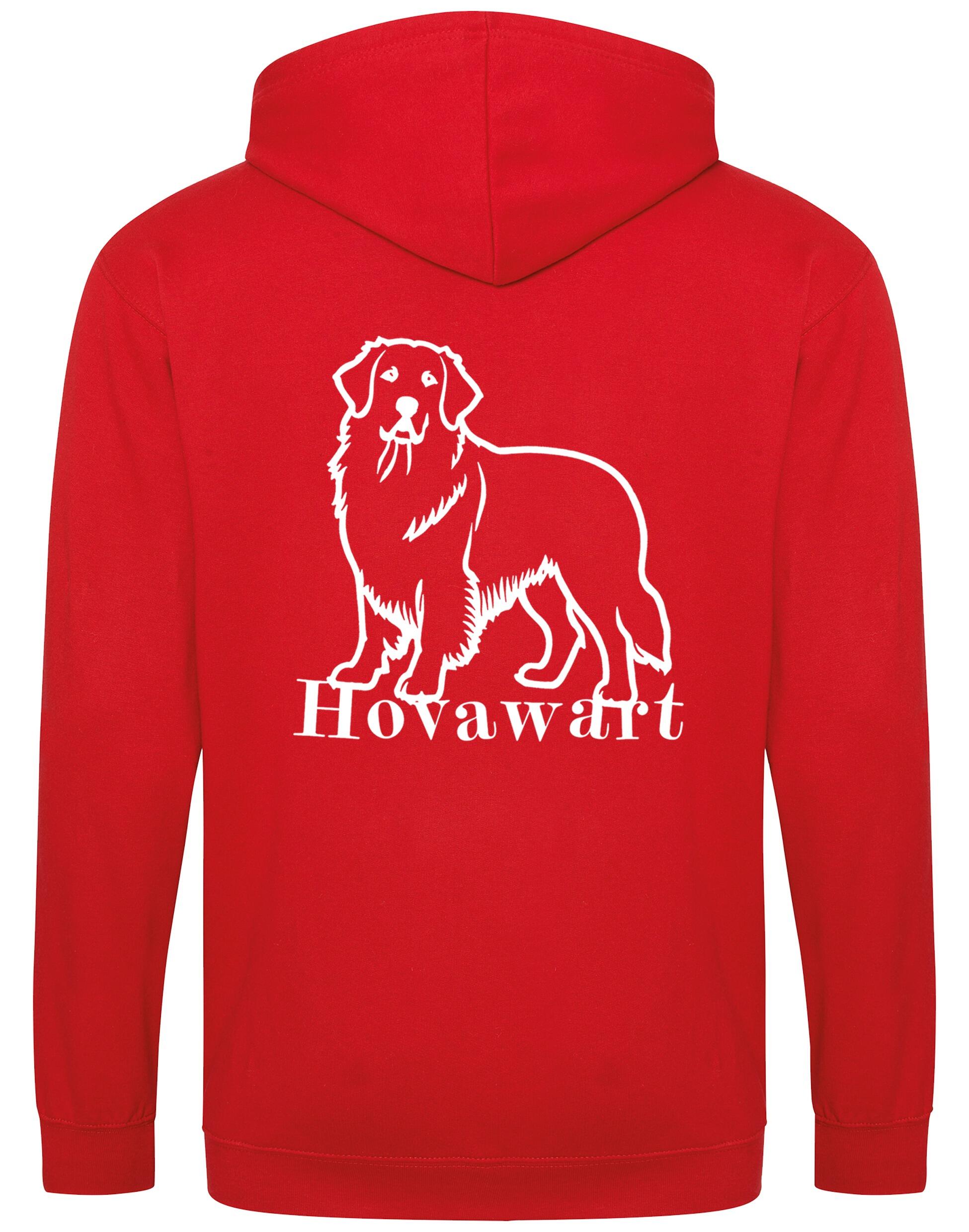 Hovawart Zipped Hoodie – Durable heavy-blend fabric with exclusive breed artwork, perfect for Hovawart lovers.