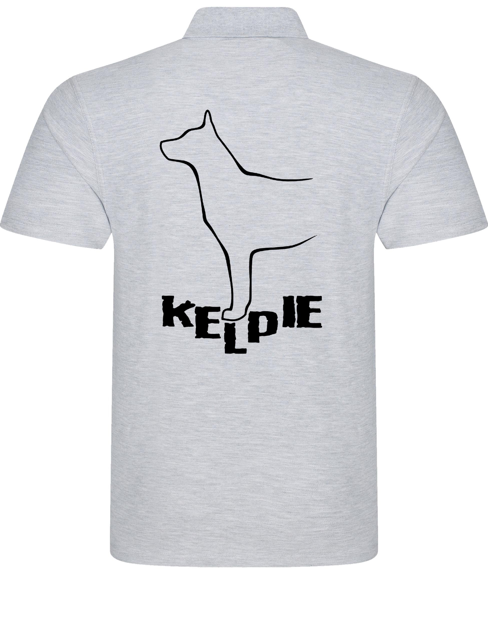 Unisex Cotton Polo featuring exclusive Kelpi design with a relaxed fit, premium cotton fabric, and stylish comfort for all-day wear.