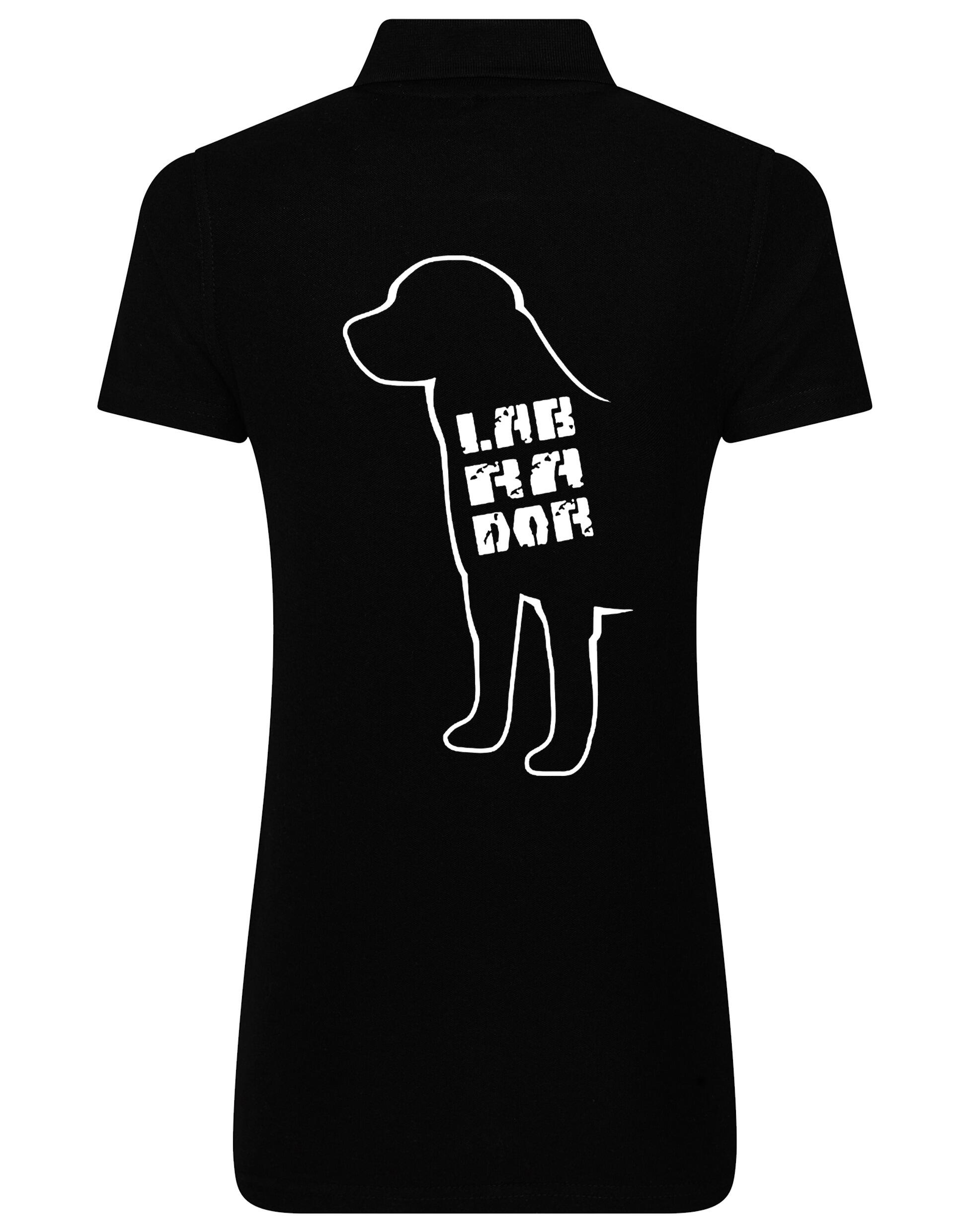 Women’s cotton polo featuring an exclusive Labrador design, combining timeless elegance with lightweight comfort.