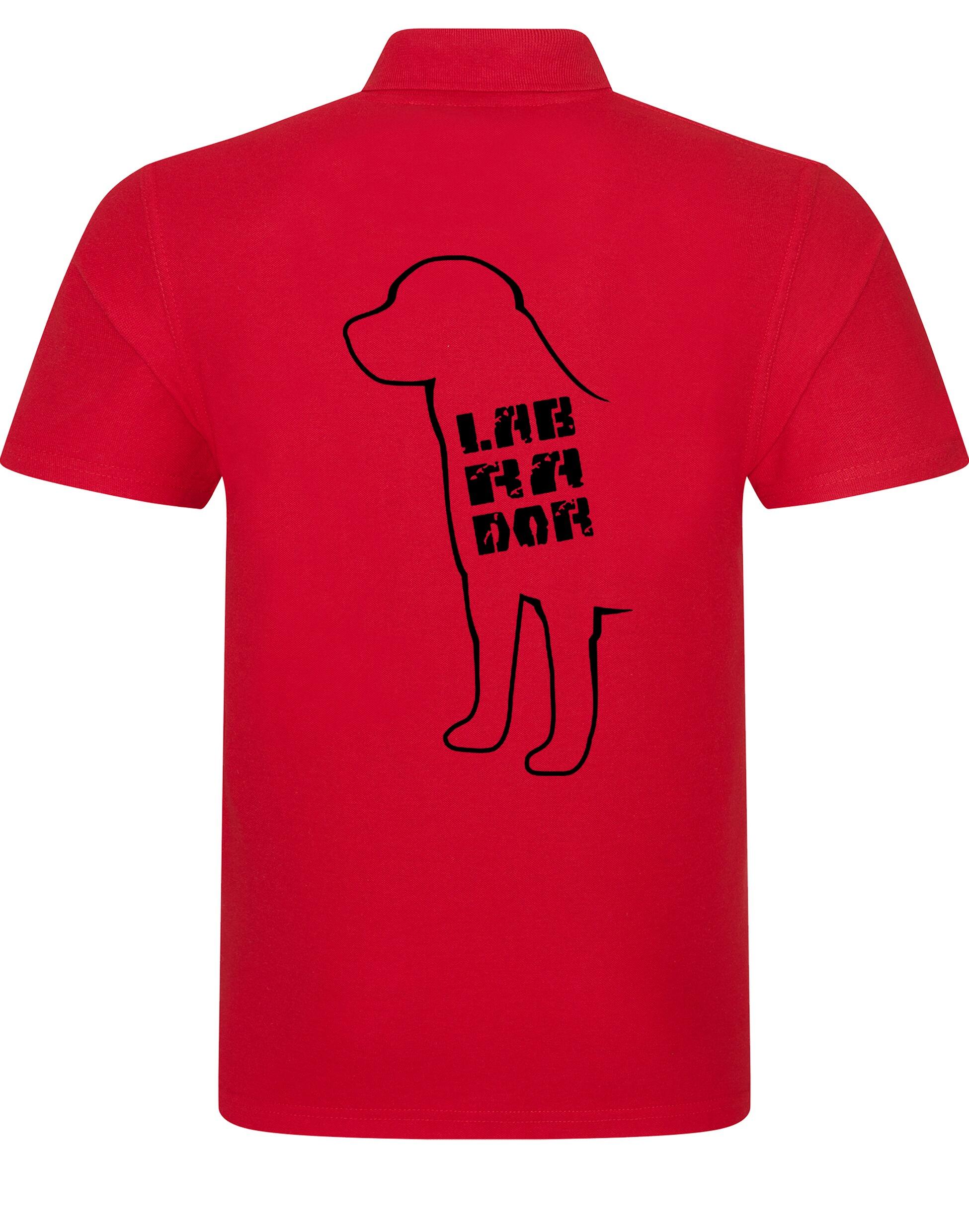 Unisex cotton polo featuring an exclusive Labrador design, combining lightweight comfort with timeless style.