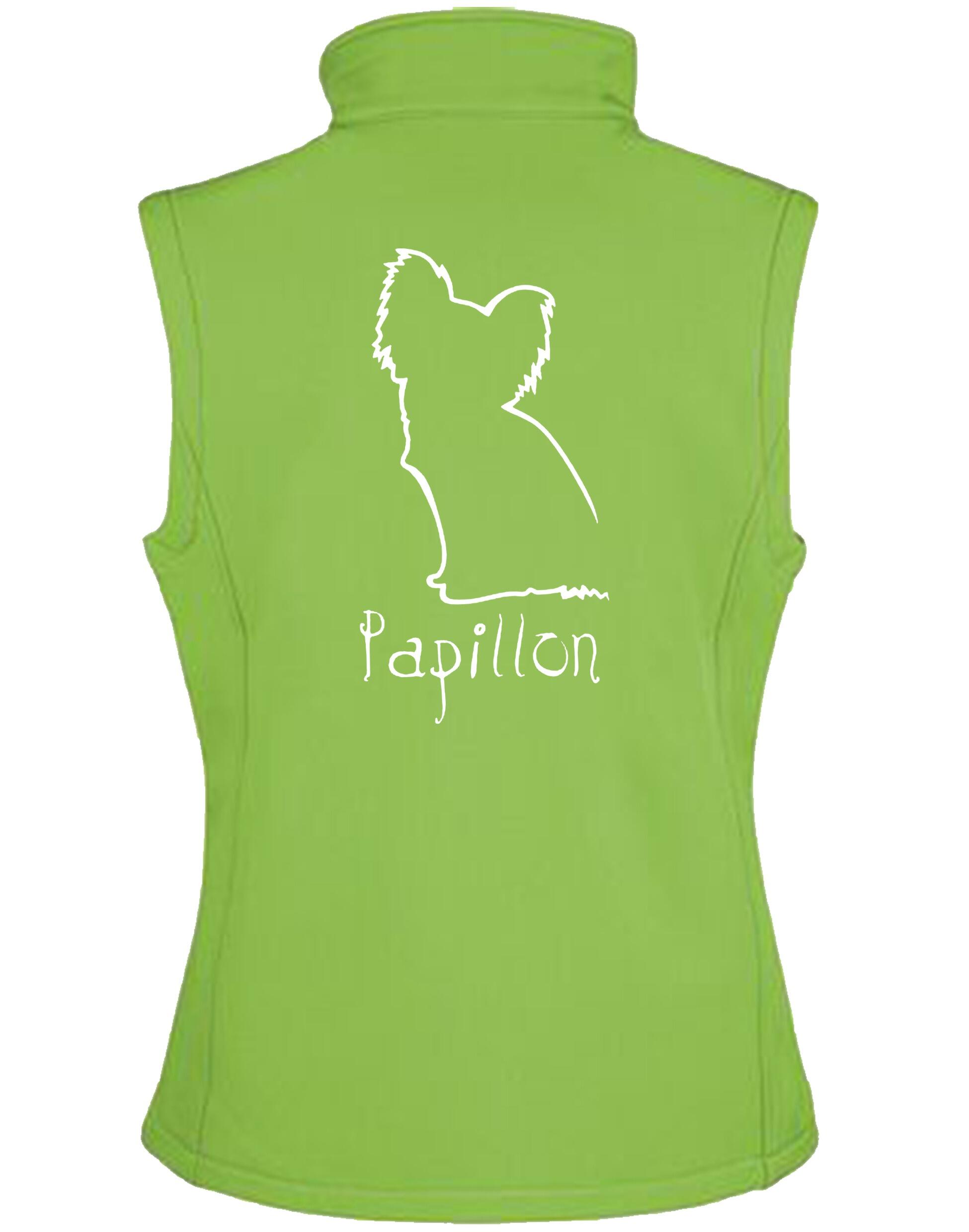 Papillon Unisex Softshell Jacket – fleece-lined, water-resistant, stylish fit, and exclusive breed design. The perfect all-weather jacket for Papillon lovers.