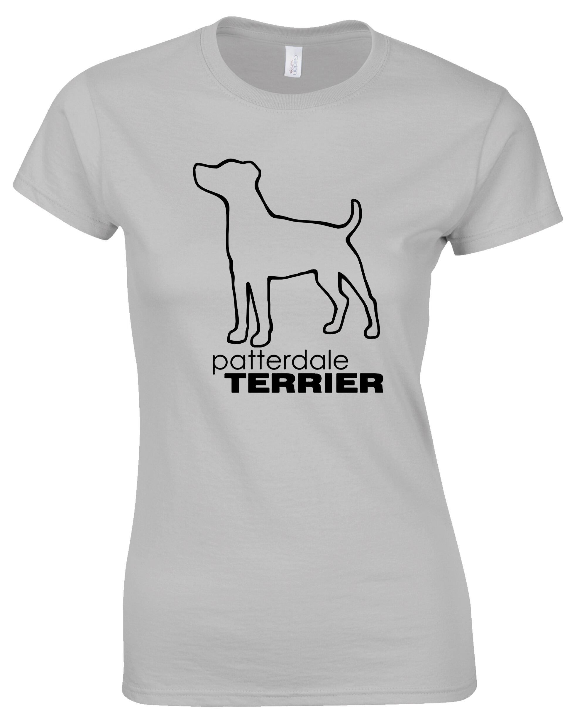 Patterdale Terrier Female Roundneck T-Shirt – soft, breathable cotton t-shirt featuring an exclusive Patterdale Terrier design, a classic round neckline, and a flattering feminine fit for everyday comfort and breed pride.Patterdale Terrier Female Roundneck T-Shirt – soft, breathable cotton t-shirt featuring an exclusive Patterdale Terrier design, a classic round neckline, and a flattering feminine fit for everyday comfort and breed pride.