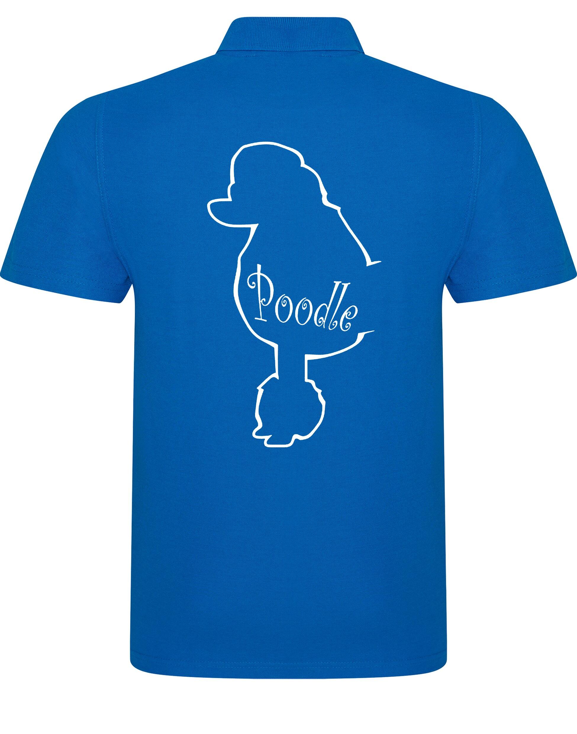 Unisex Poodle Cotton Polo featuring a distinctive Poodle graphic and crafted from premium breathable cotton for lasting comfort and effortless style.