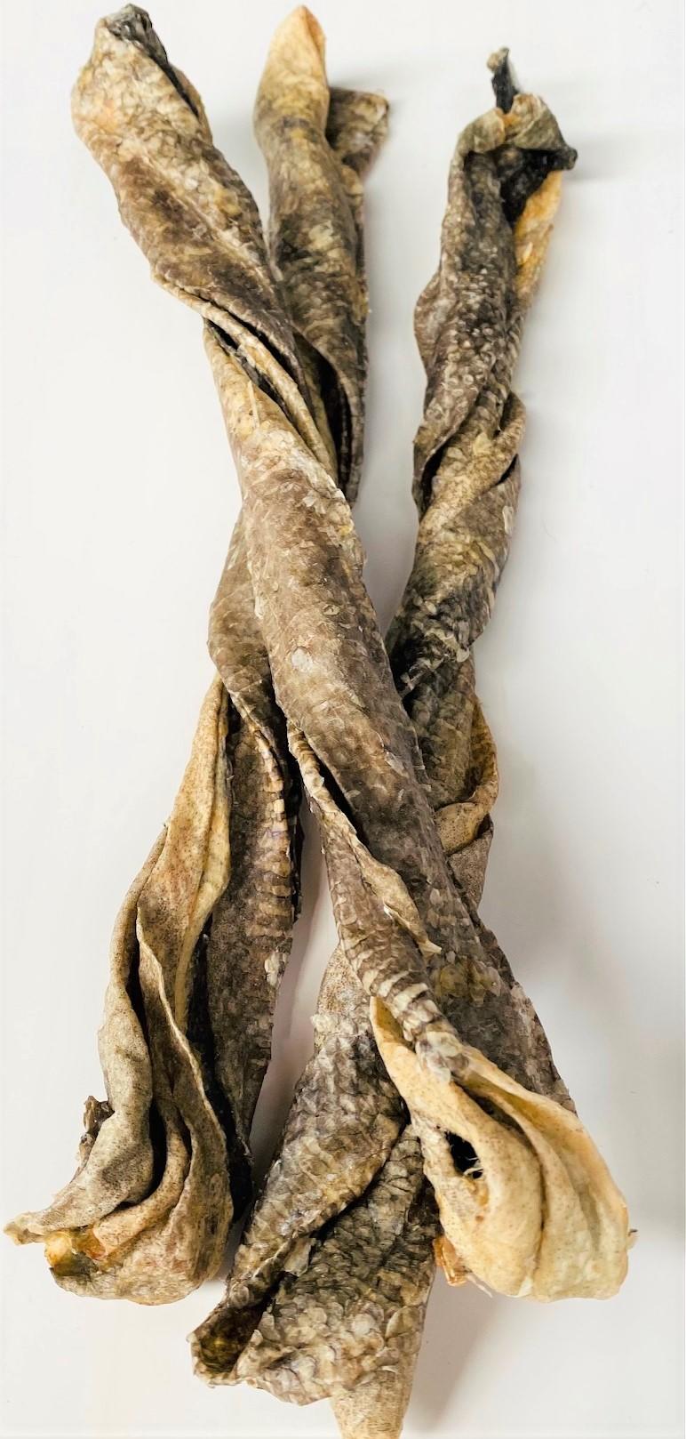 fish skin twists for dogs