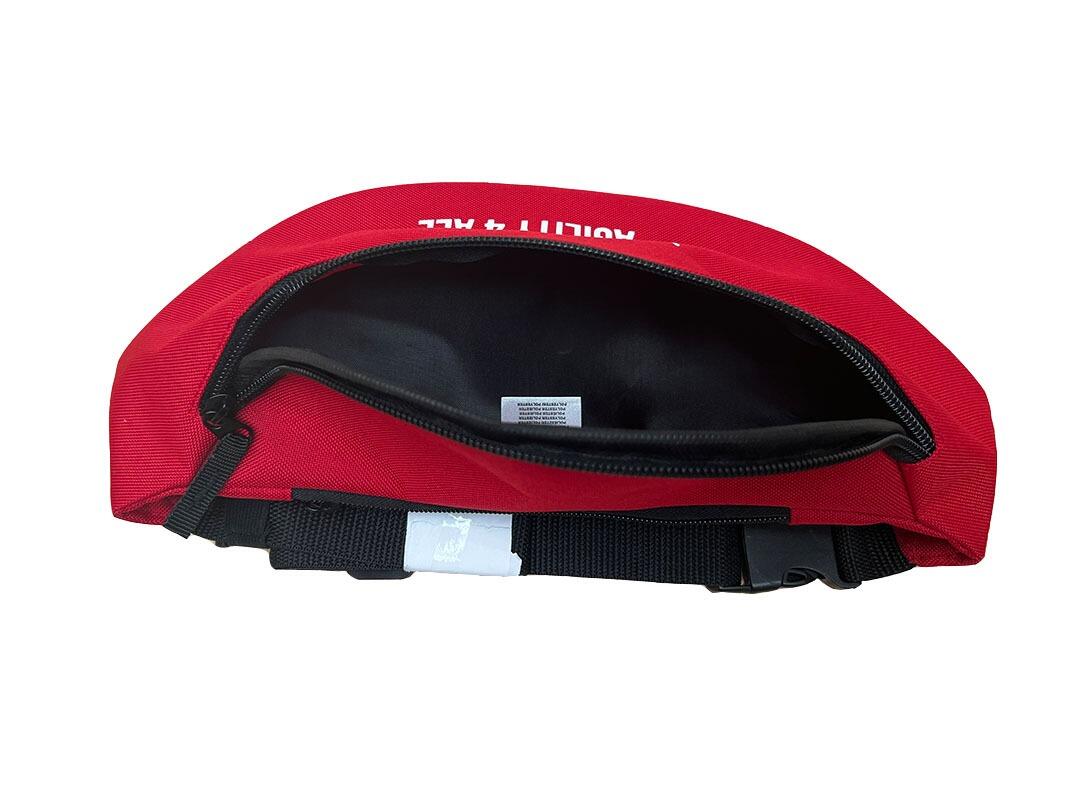 Belt Treat Bag Classic Red Open