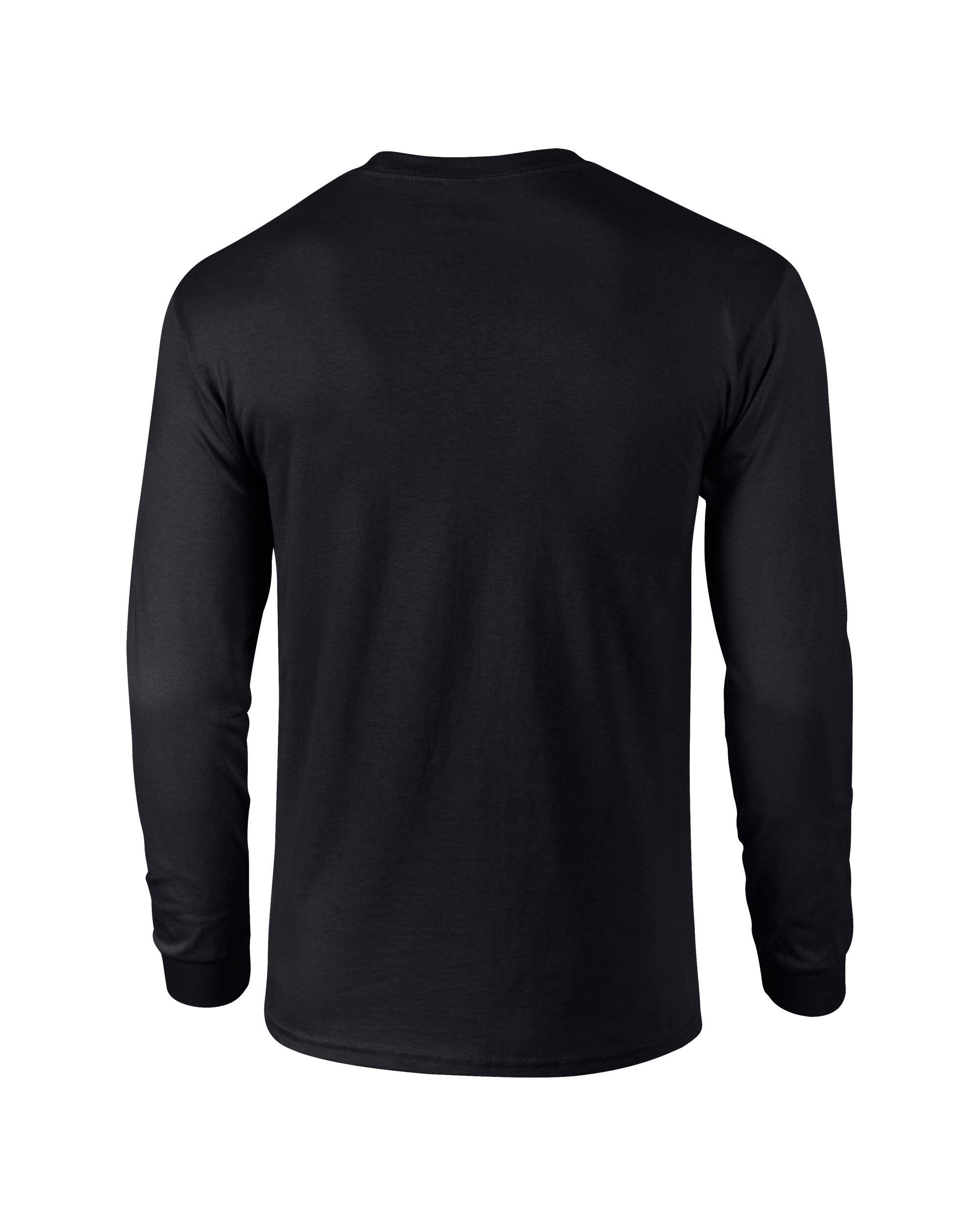 Ultra Cotton Long Sleeve Unisex T-Shirt Black