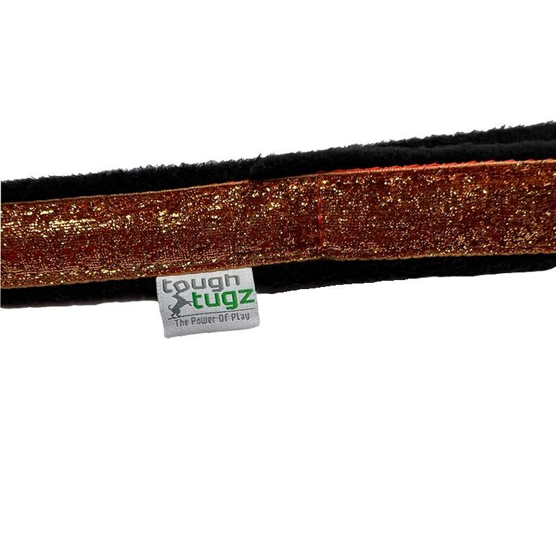 Orange Sparkly Fleece Clip Lead