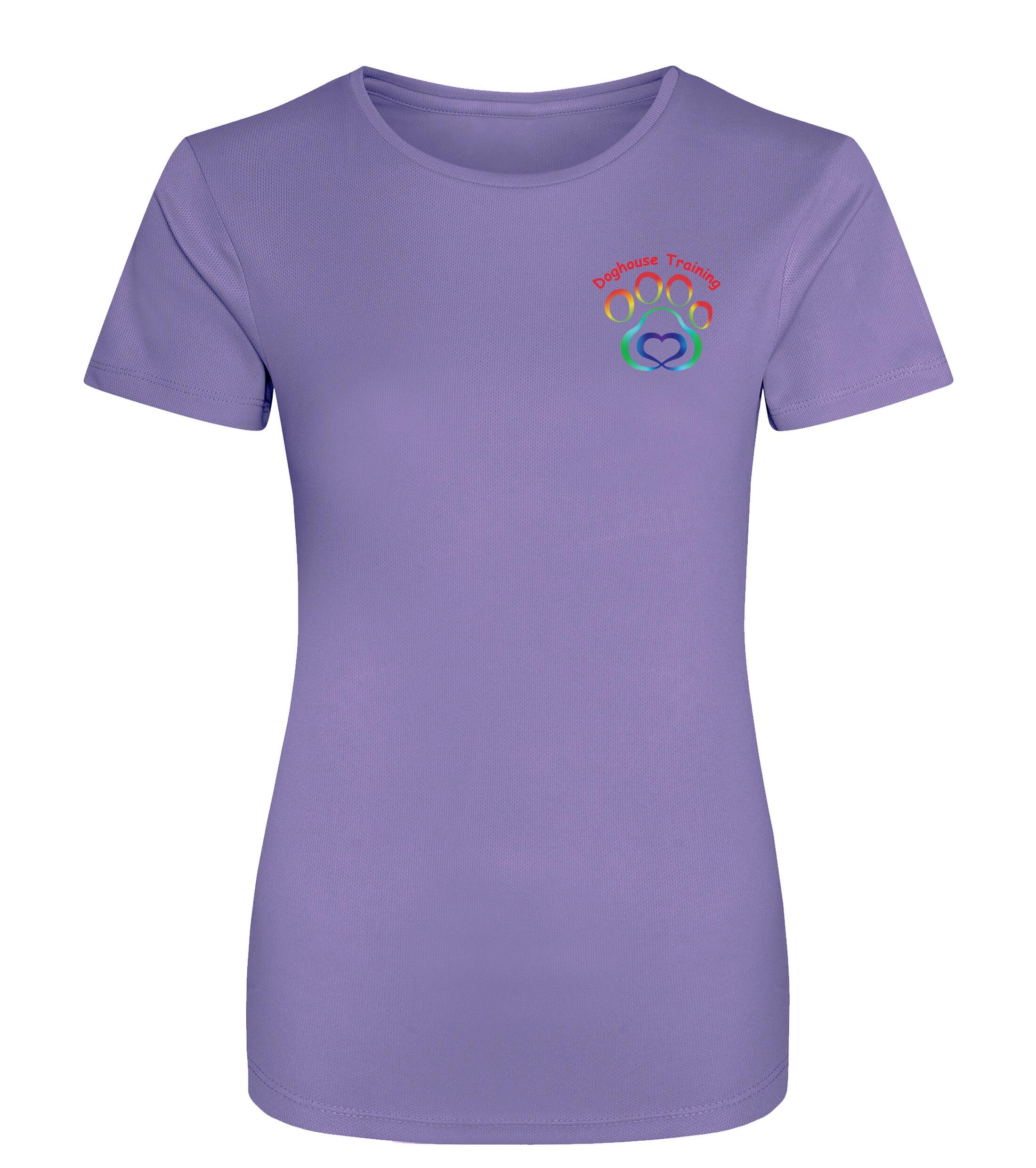 Women's Doghouse Training Cool T-Shirt Lavender