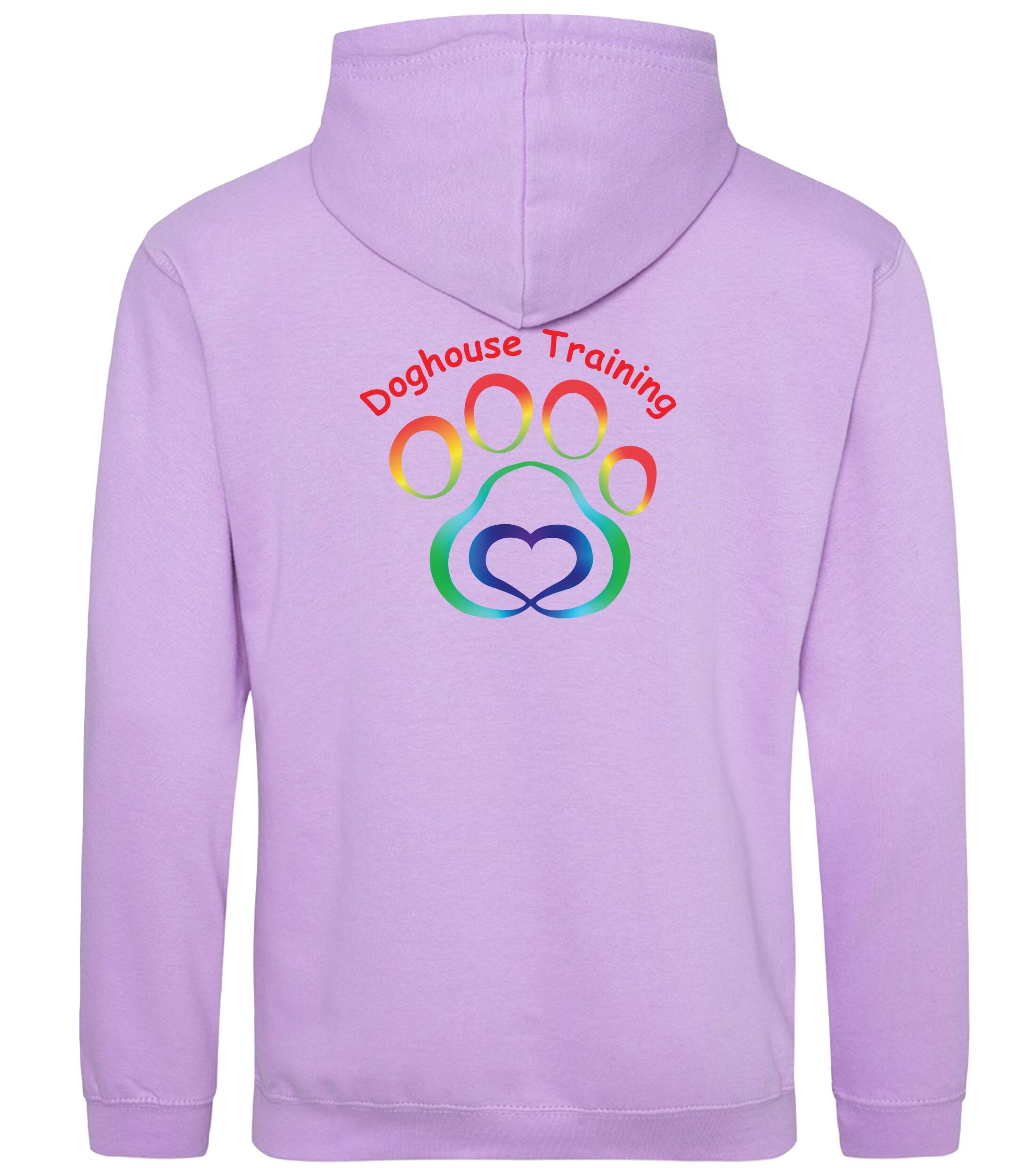 Unisex Doghouse Training Lavender Pullover Hoodie