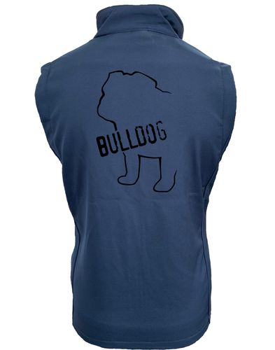 Unisex Bulldog (Body Design) Softshell Jacket Navy Navy (Black)