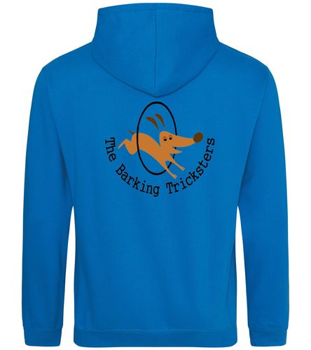 The Barking Tricksters Pullover Hoodies Sapphire Blue