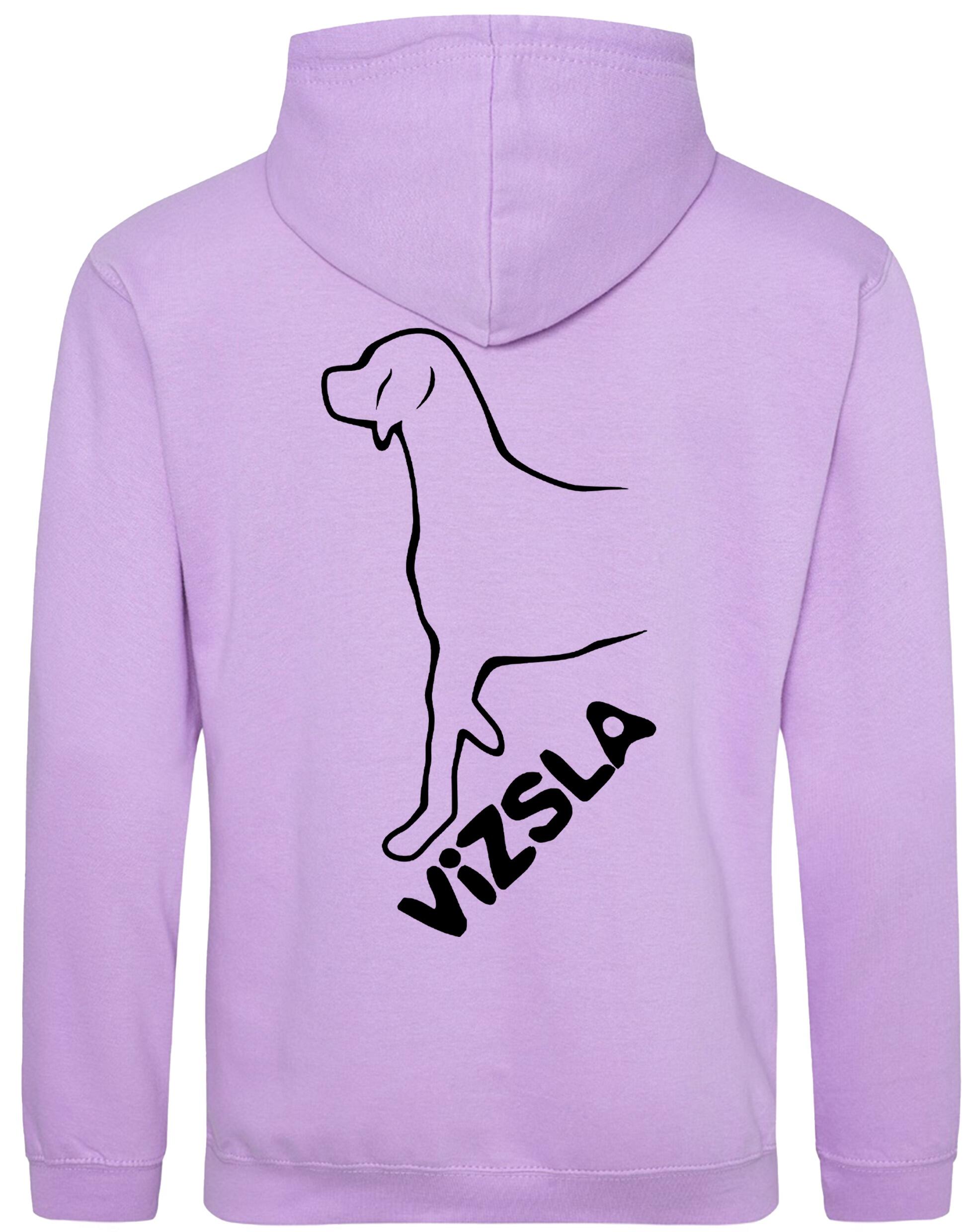 Vizsla Dog Breed Design Pullover Hoodie – Style and Comfort for Dog Lovers
