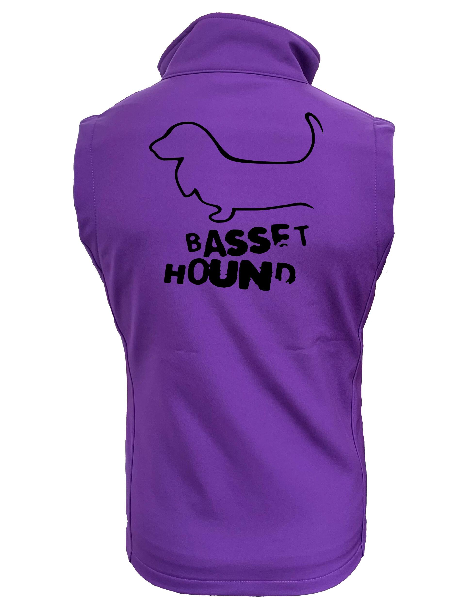 Women’s Basset Hound Softshell Jacket – Style and Comfort for Dog Lovers