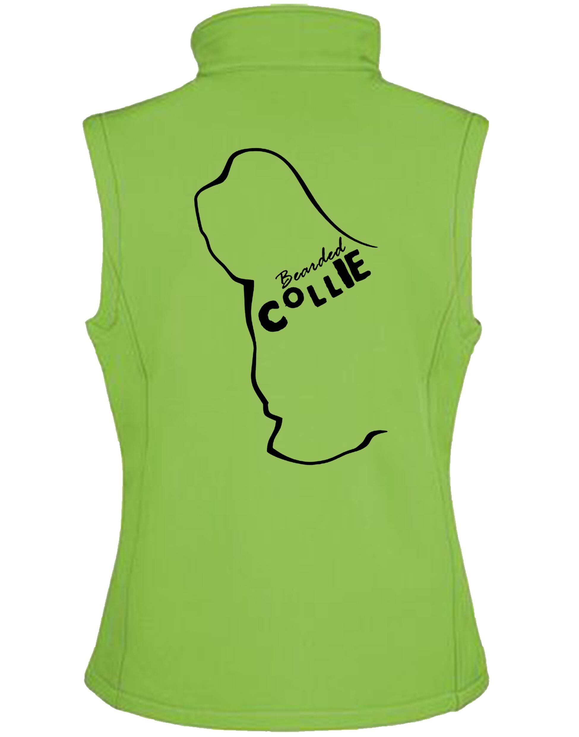 Women’s Bearded Collie Softshell Jacket – Style and Comfort for Bearded Collie Lovers