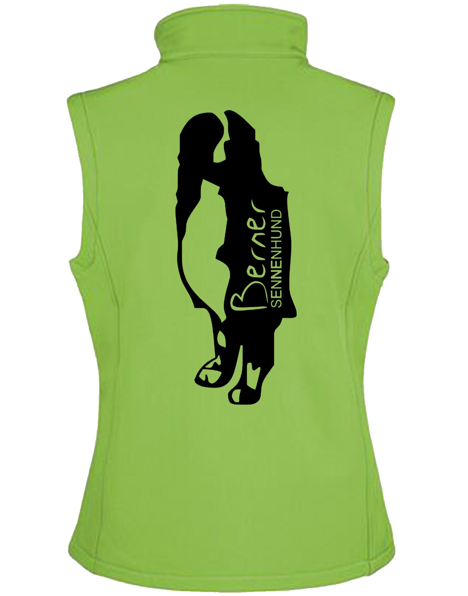 Unisex Berner Sennenhund Softshell Gilet – Style Meets Comfort for Berner Sennenhund Lovers