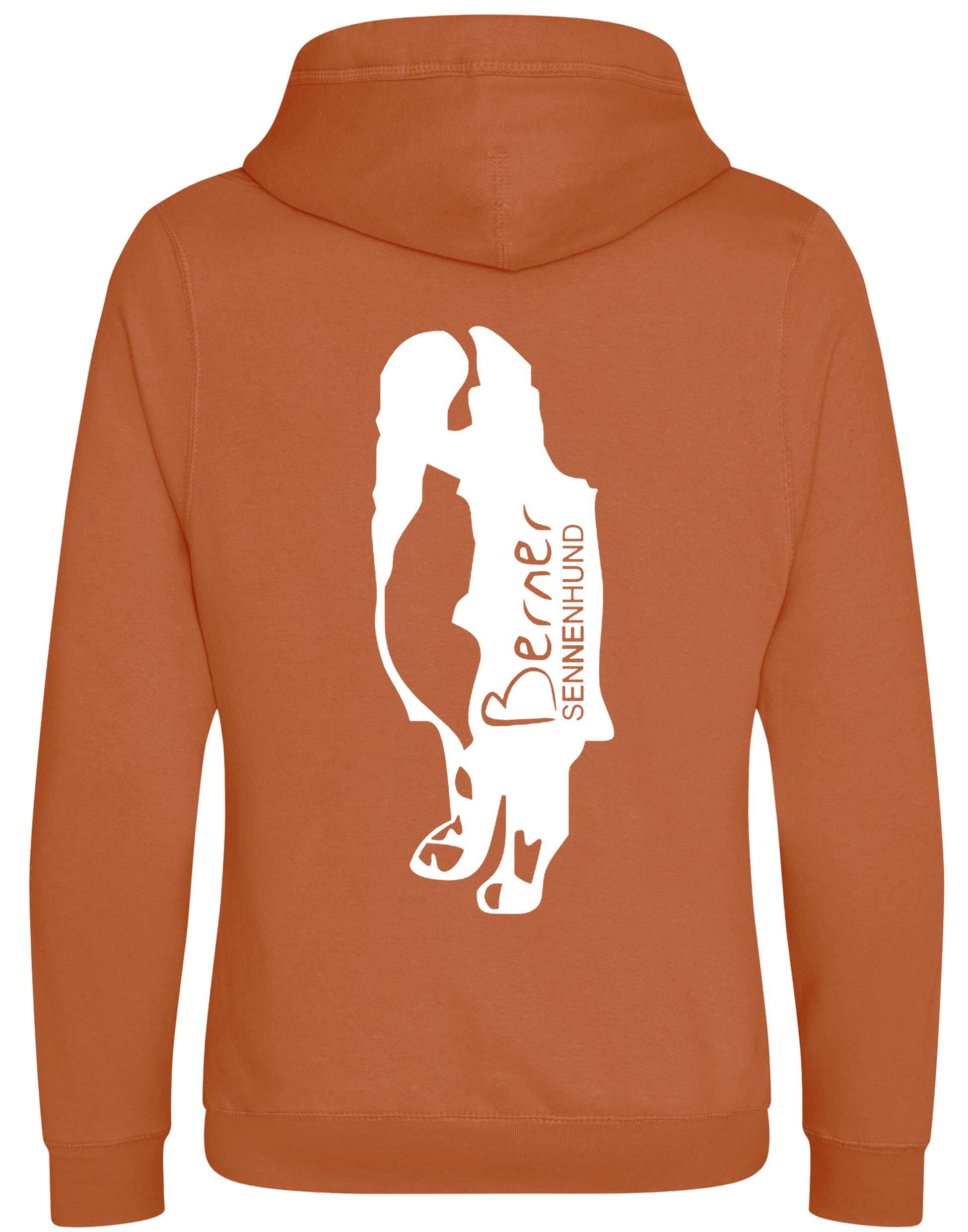 Berner Sennenhund Dog Breed Design Unisex Crossneck Pullover Hoodie