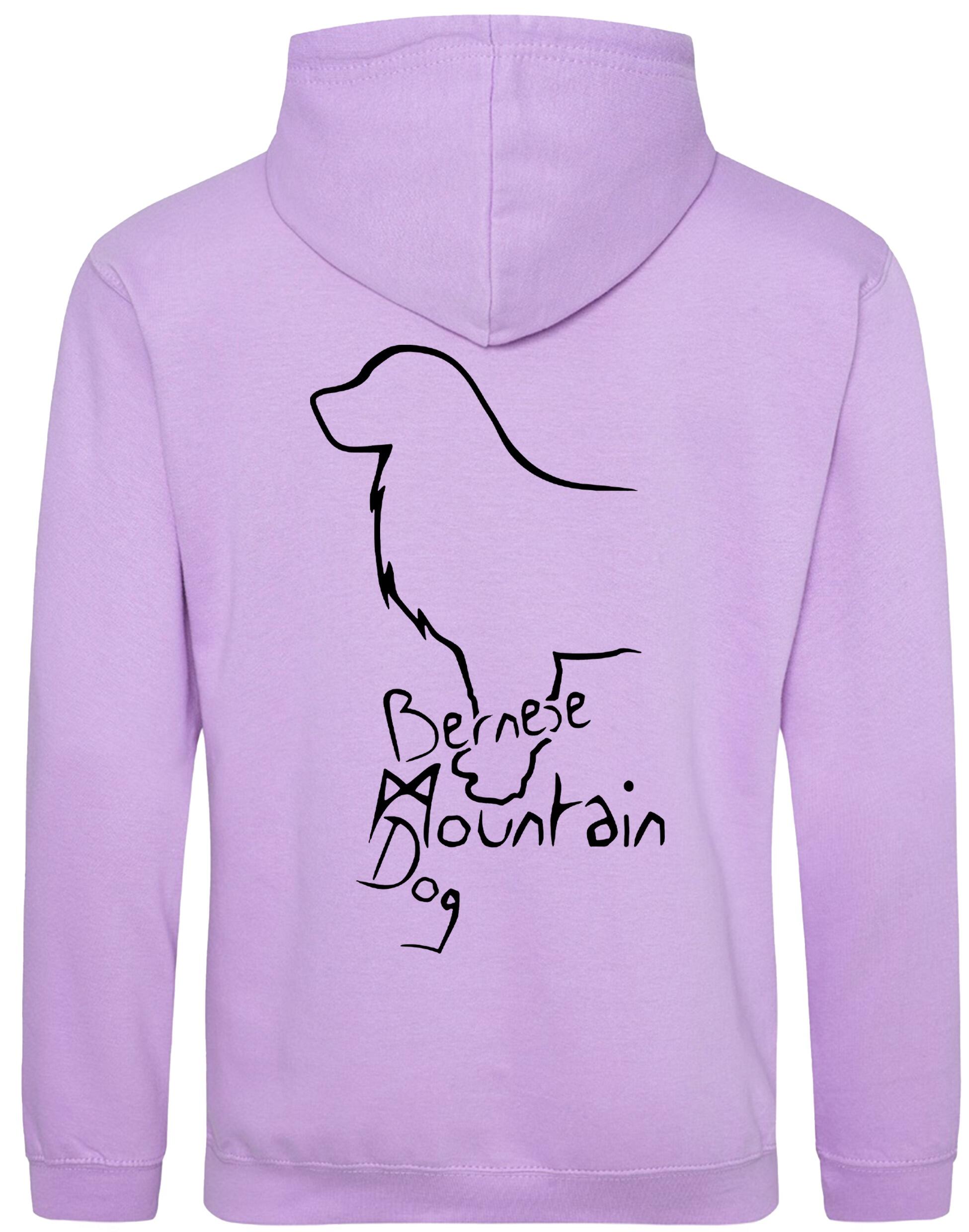 Bernese Mountain Dog Dog Breed Design Pullover Hoodie – Style and Comfort for Dog Lovers