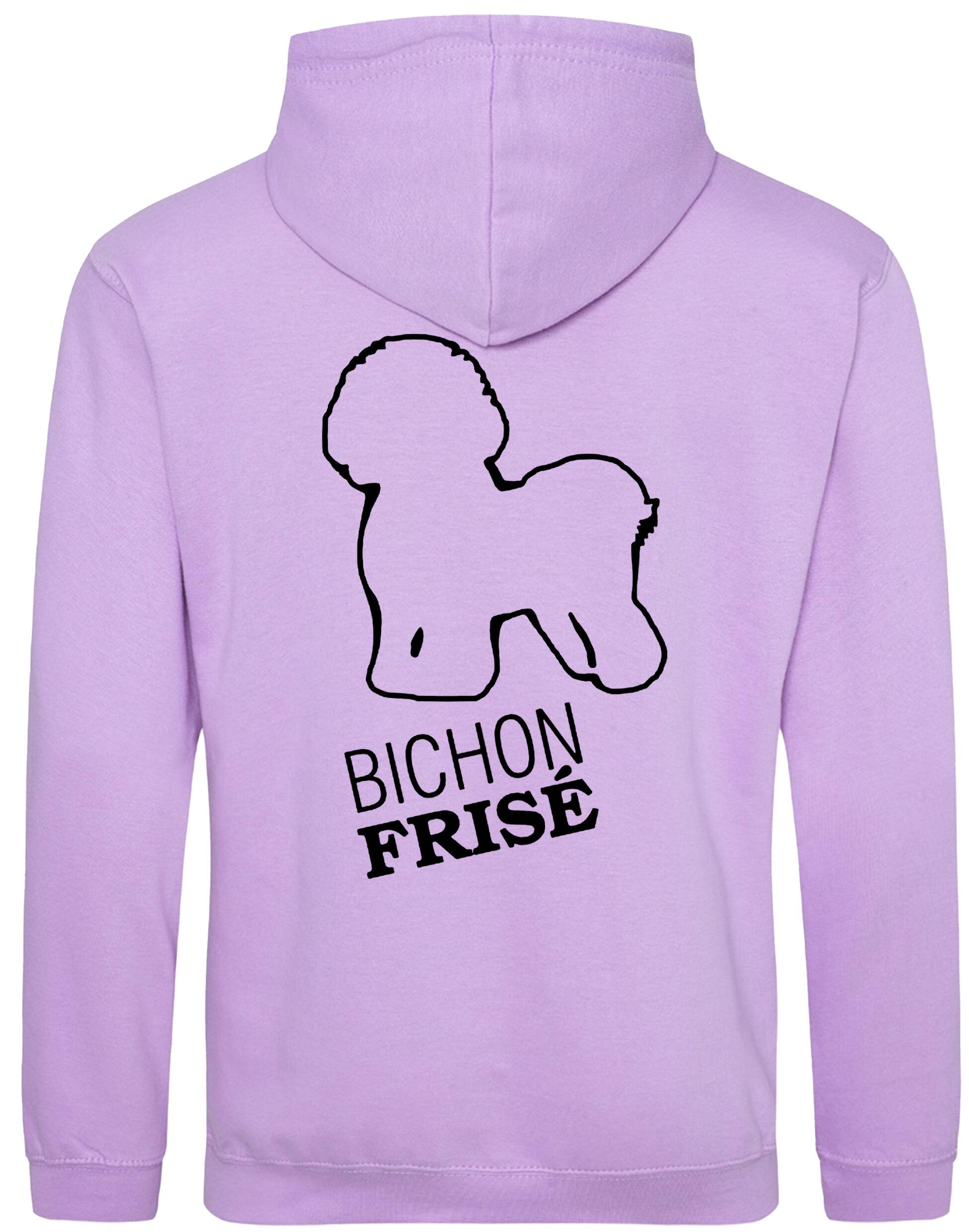 Bichon Frise Dog Breed Design Pullover Hoodie – Style and Comfort for Dog Lovers