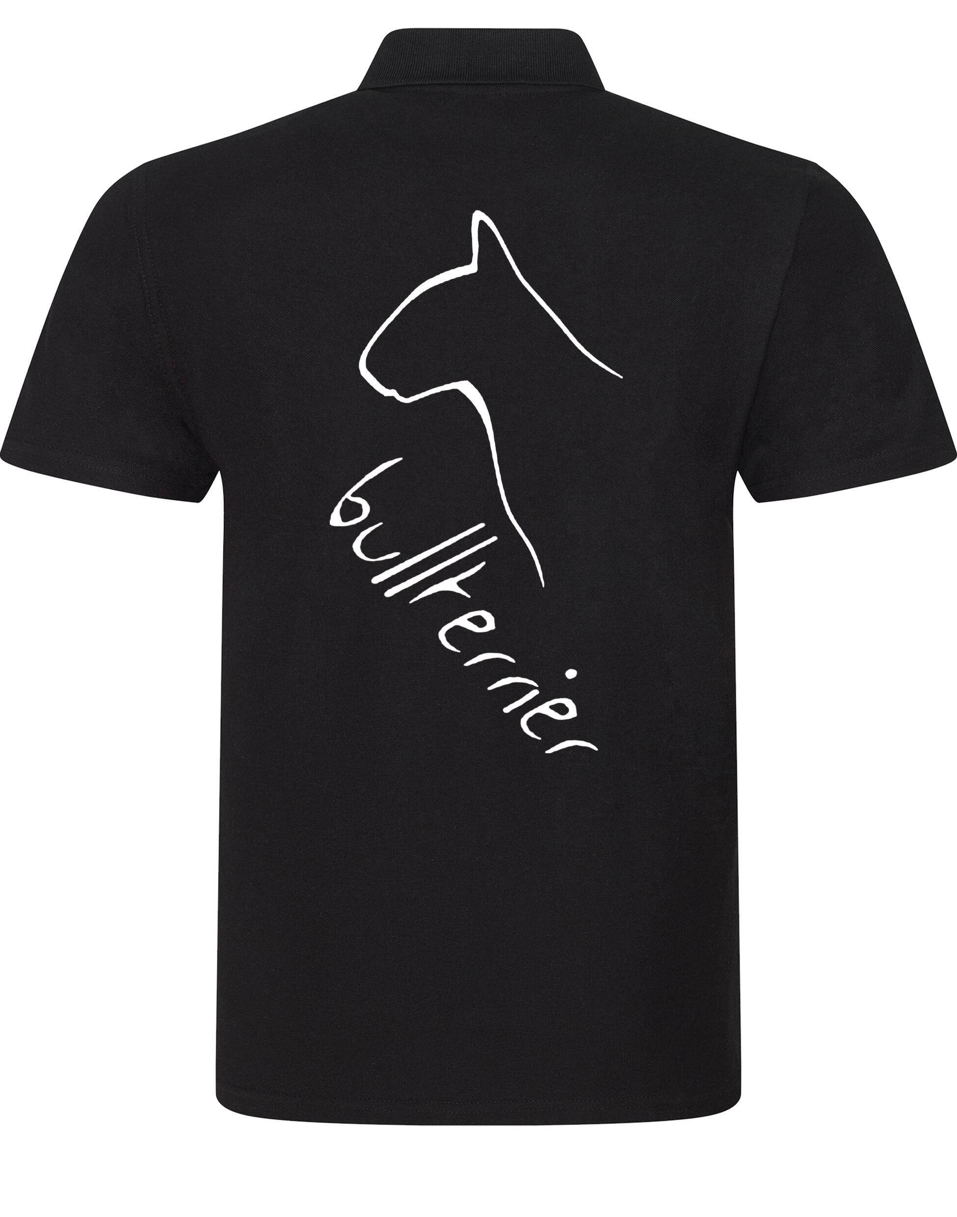 Unisex Cotton Polo with Bullterrier Dog Breed Design – Comfort and Style for Every Bullterrier Enthusiast