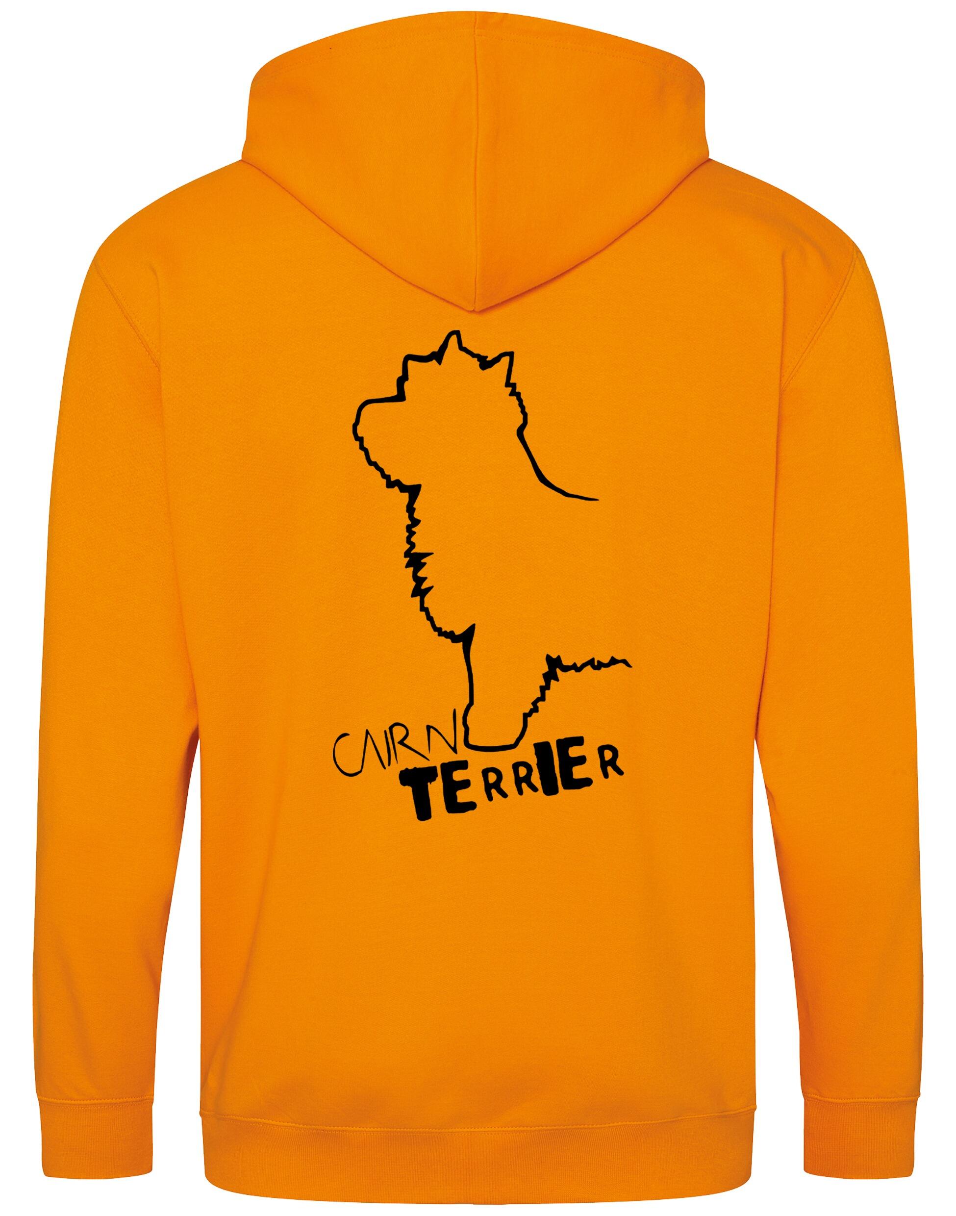 Cairn Terrier Dog Breed Design Zipped Hoodie – Comfort, Style, and Cairn Terrier Pride