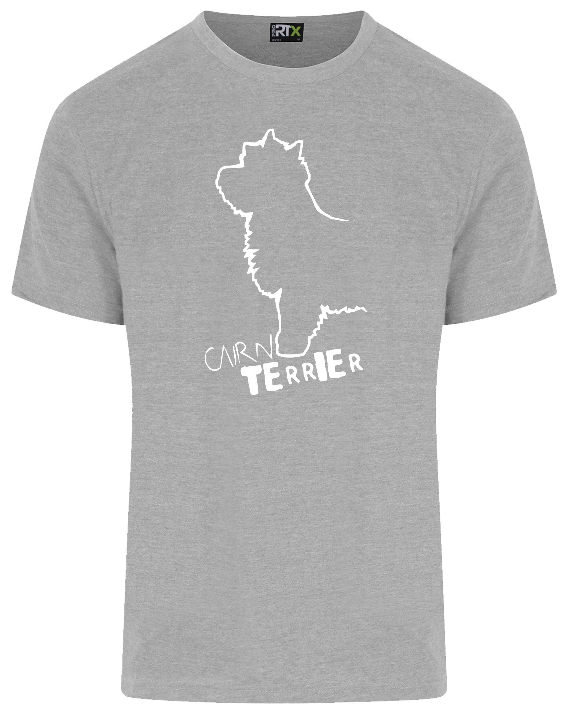Unisex Roundneck T-shirt with Cairn Terrier Dog Breed Design – Style for Every Cairn Terrier Fan