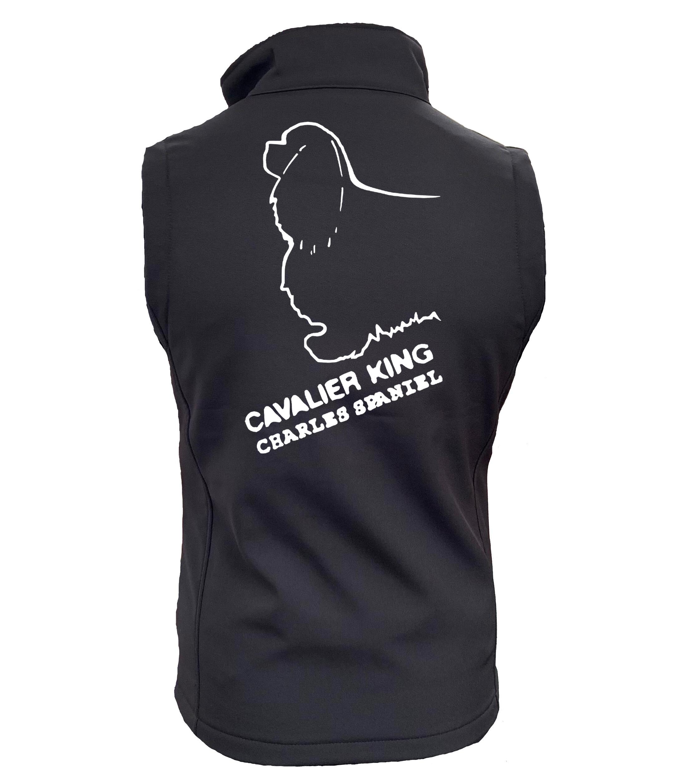 Women’s Cavalier King Charles Spaniel Softshell Gilet – Style and Function for Every Cavalier Enthusiast