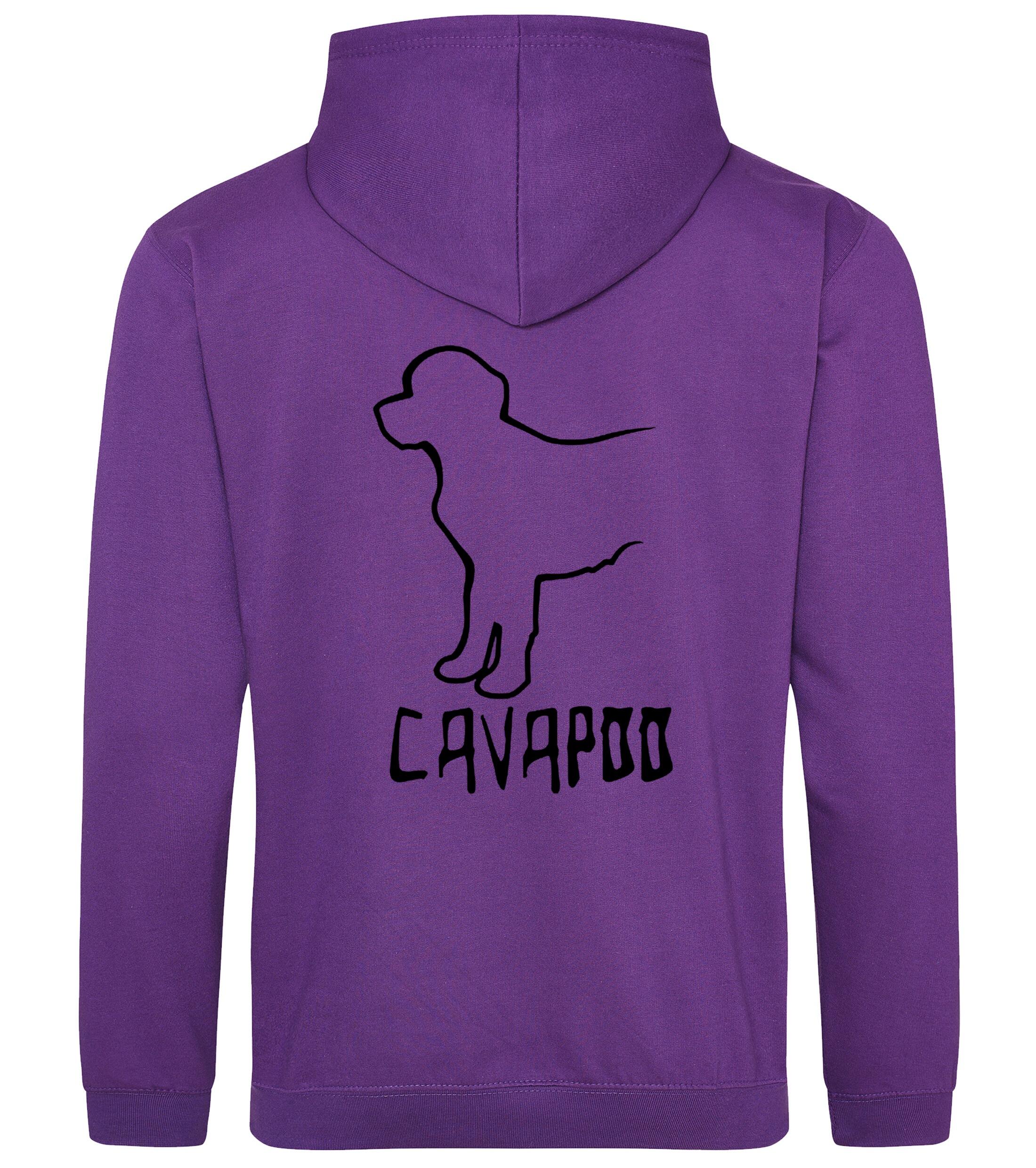 Cavapoo Dog Breed Design Pullover Hoodie – Cozy, Stylish, and Perfect for Cavapoo Enthusiasts