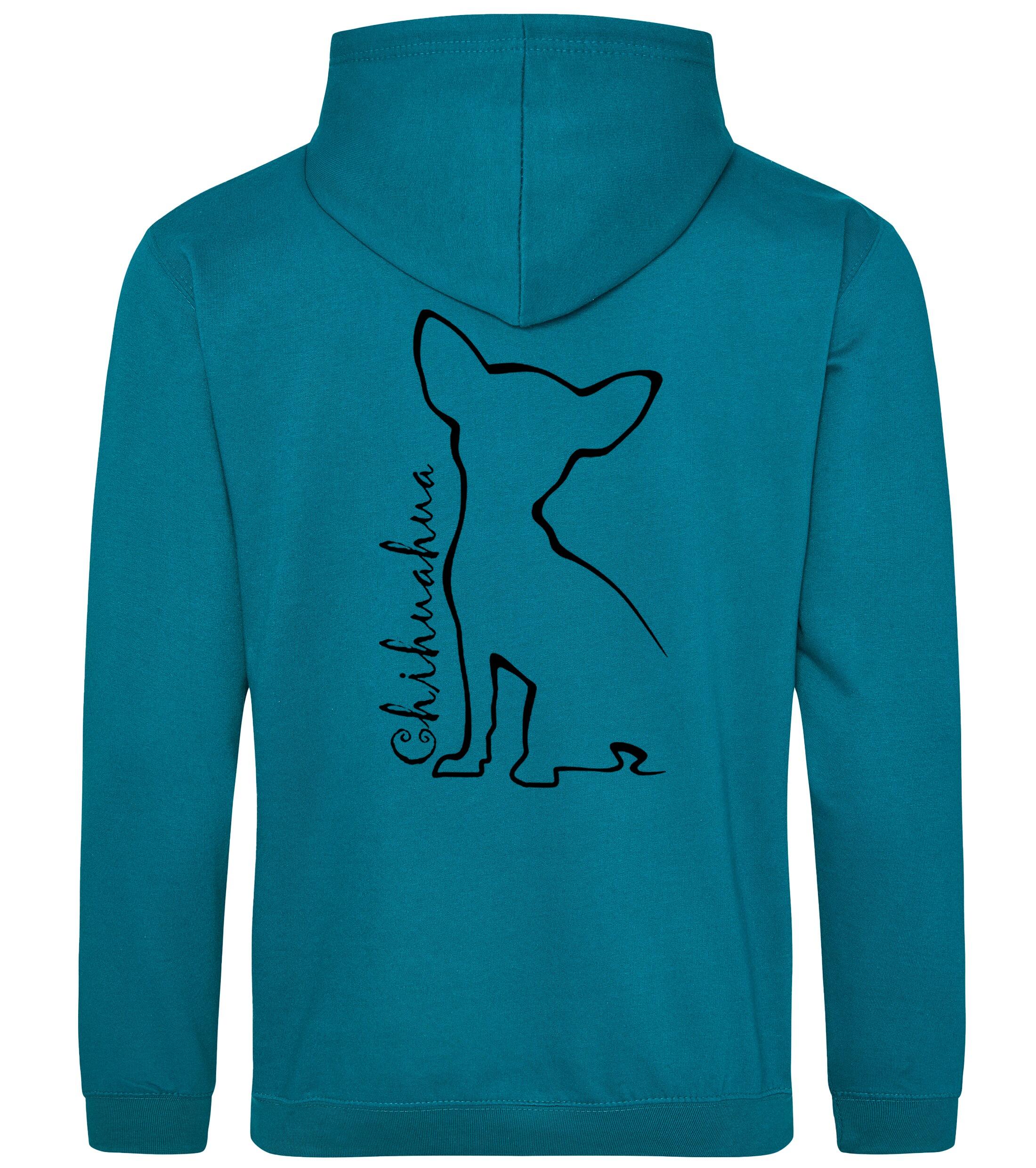 Chihuahua Dog Breed Design Pullover Hoodie – Cozy and Stylish for Chihuahua Enthusiasts