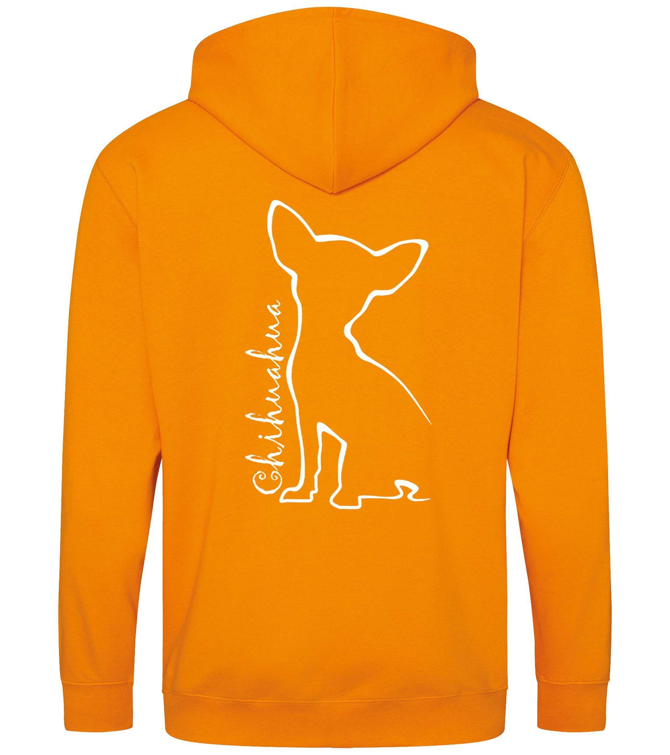 Chihuahua Dog Breed Design Zipped Hoodie – Comfort, Style, and Chihuahua Pride