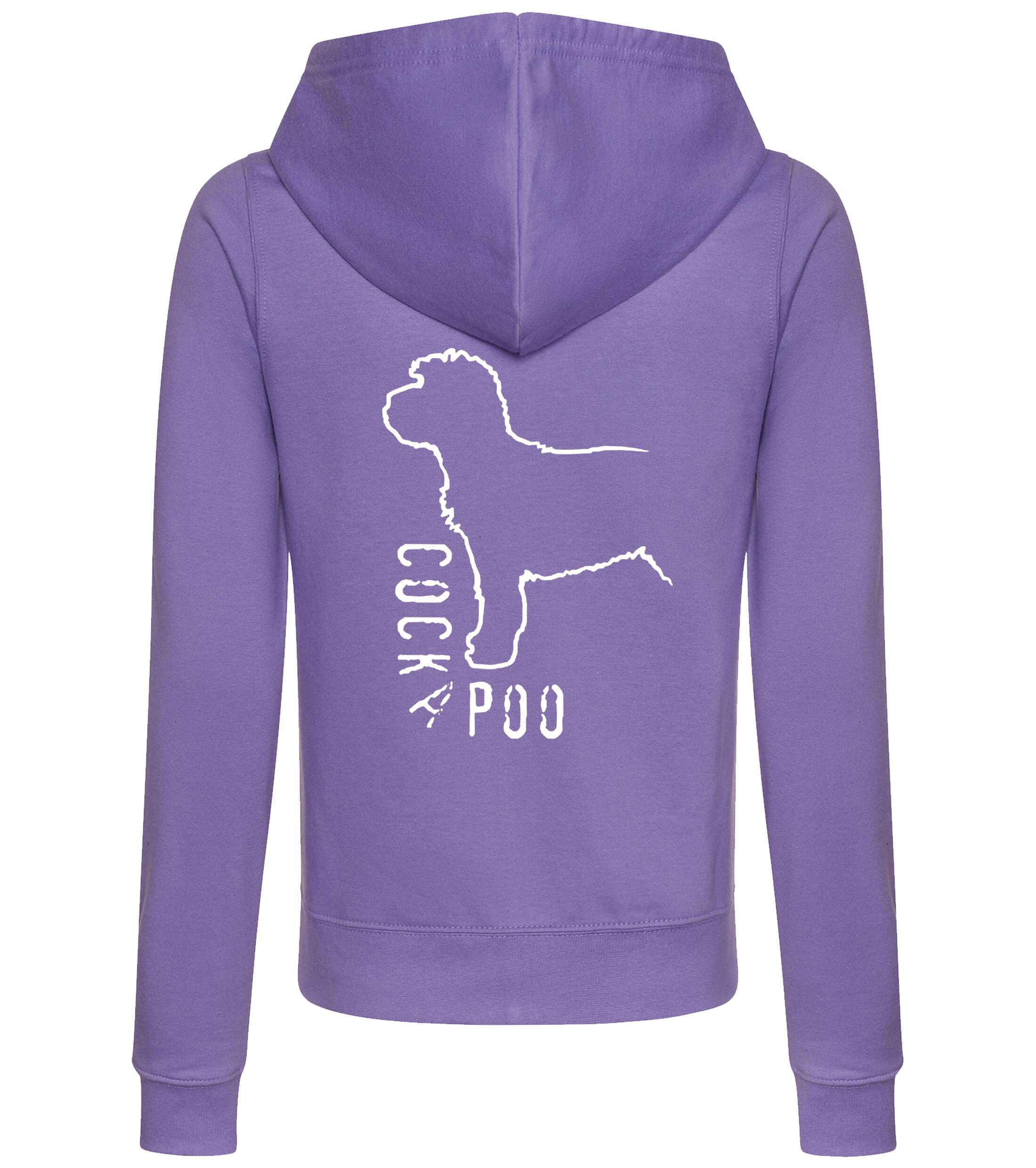 Cockapoo Dog Breed Women’s Zipped Hoodie – Cozy, Stylish, and Perfect for Cockapoo Enthusiasts
