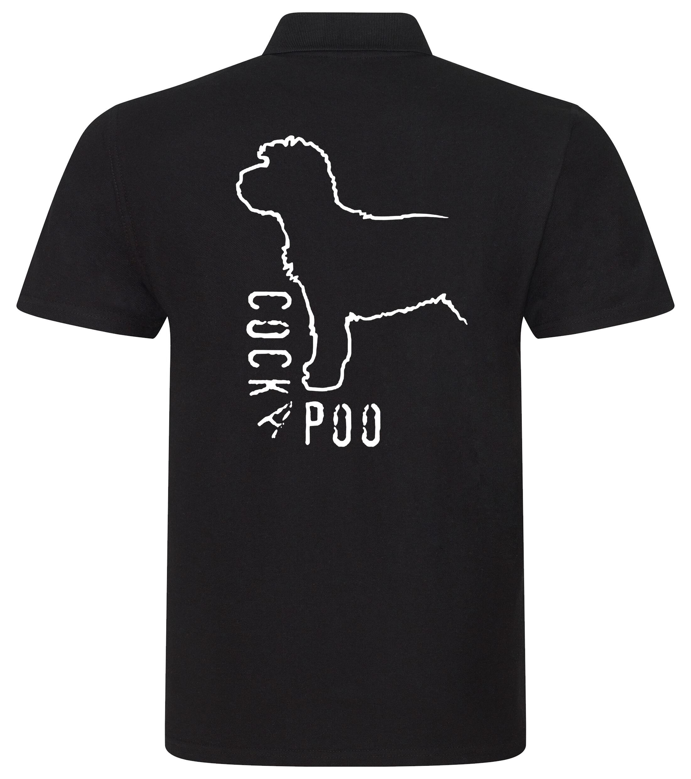 Unisex Cotton Polo with Cockapoo Dog Breed Design – Comfort and Style for Every Cockapoo Enthusiast