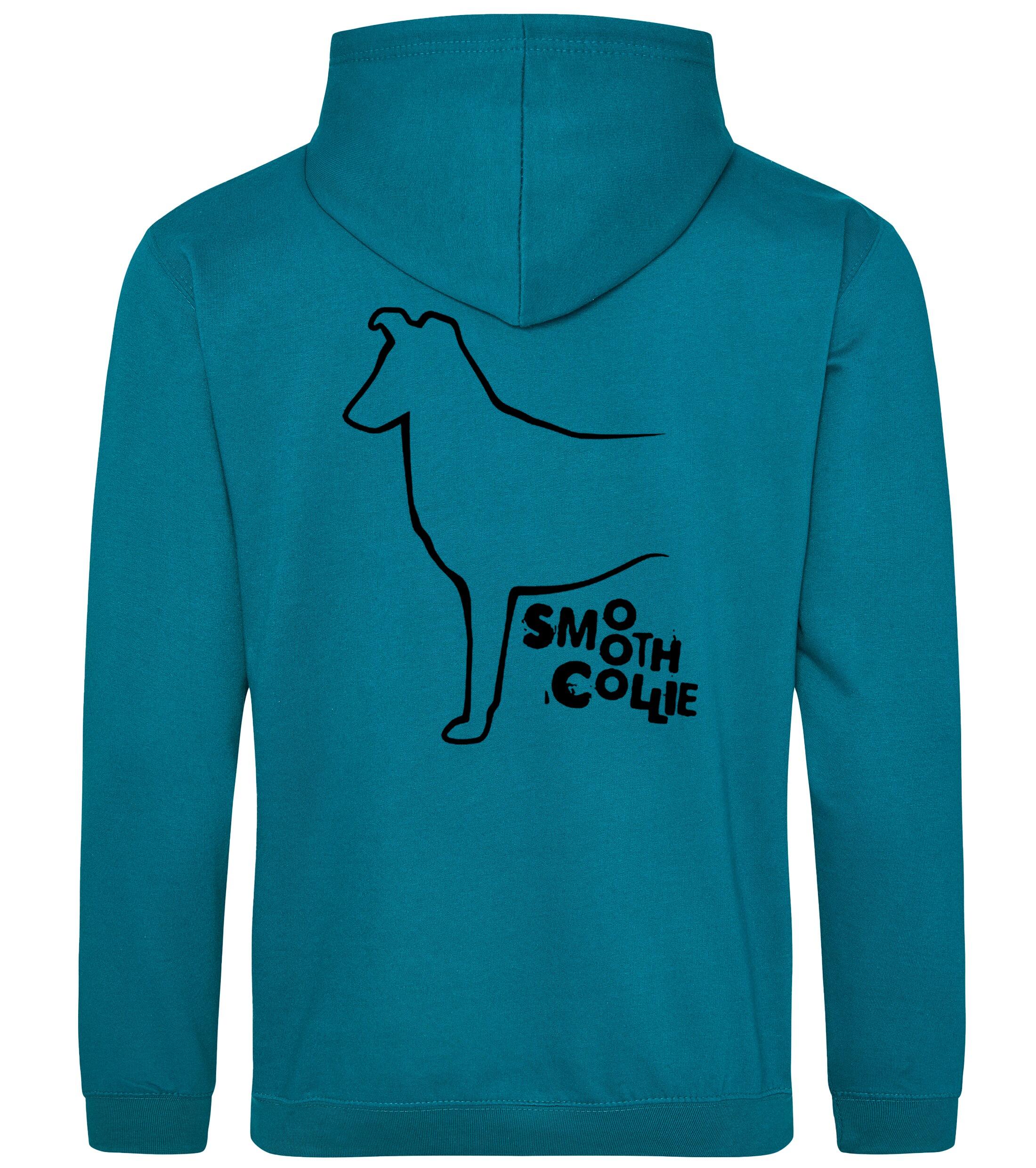 Collie (Smooth) Dog Breed Design Pullover Hoodie – Cozy, Stylish, and Perfect for Collie Lovers