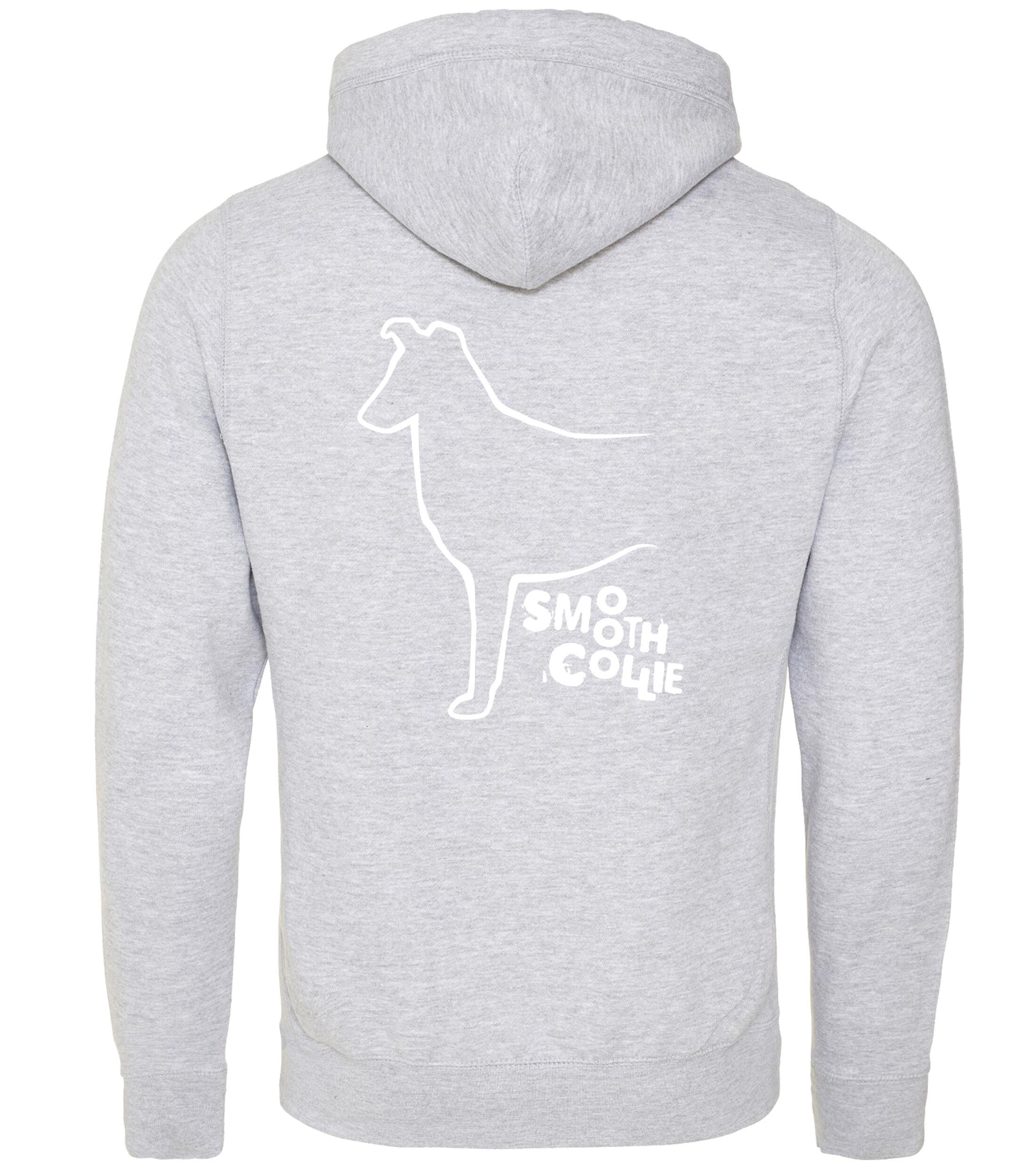 Unisex Crossneck Pullover Hoodie with Collie (Smooth) Dog Breed Design – Celebrate Your Love for Collies