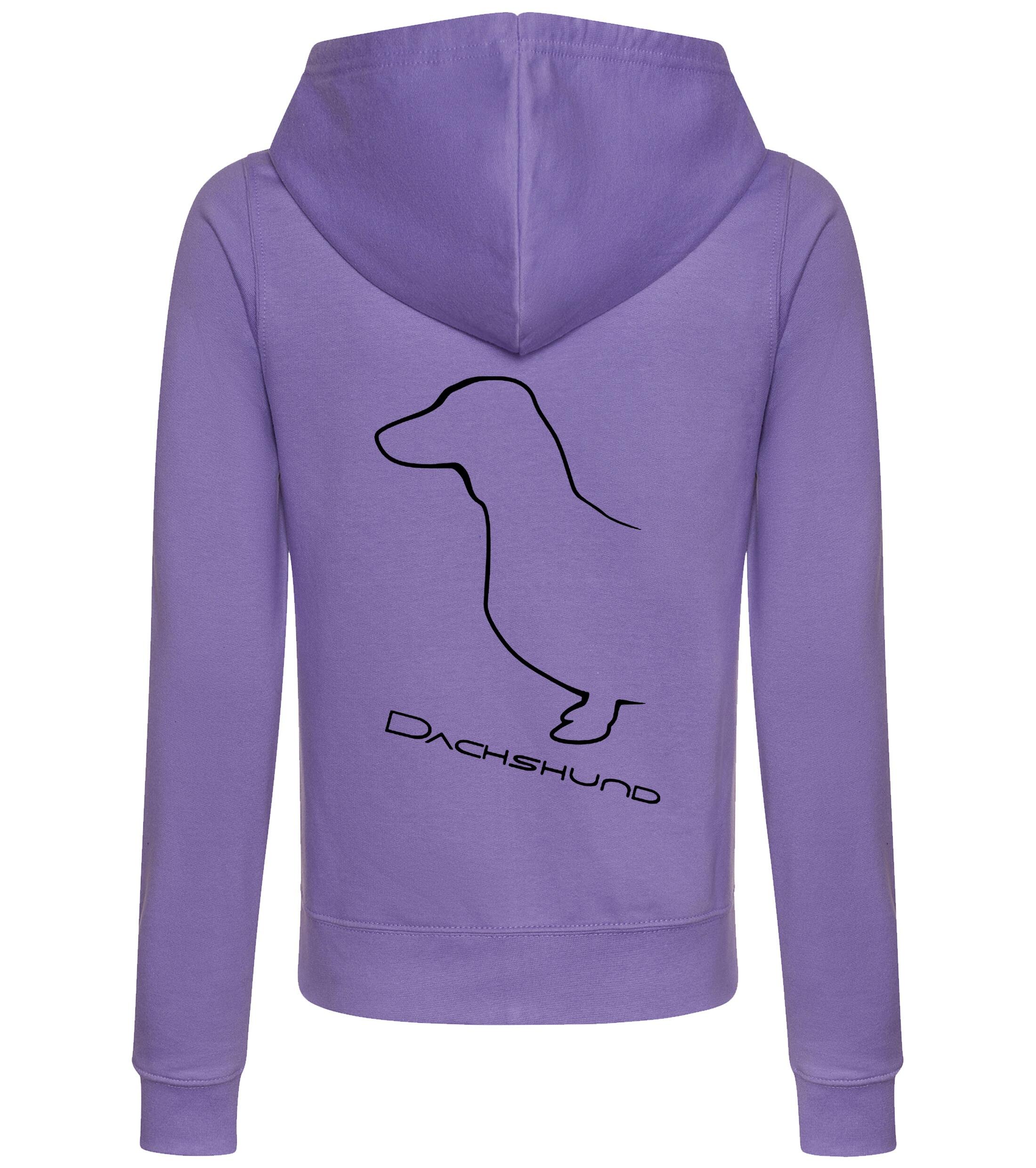 Dachshund (Smooth) Women’s Zipped Hoodie – Chic & Cozy for Dachshund Fans