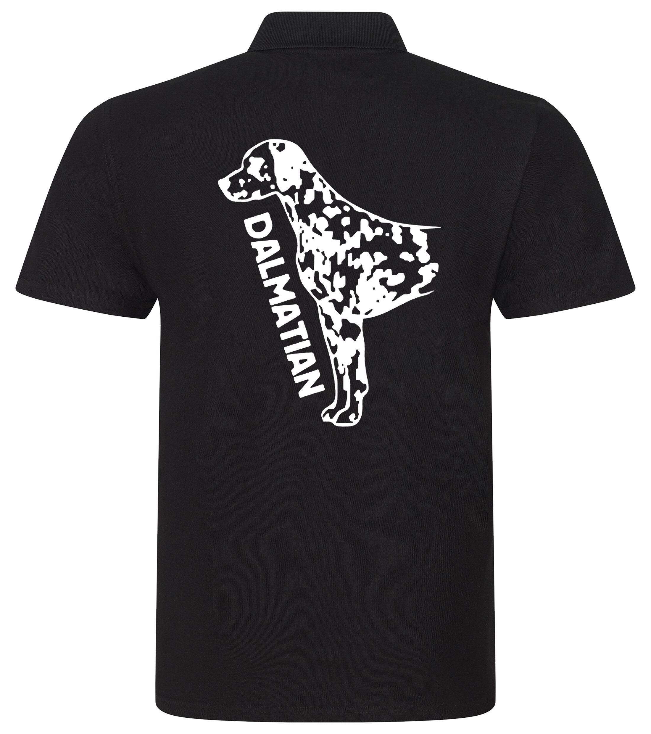 Dalmatian Dog Breed Design Unisex Cotton Polo – Classic Style for Dalmatian Lovers