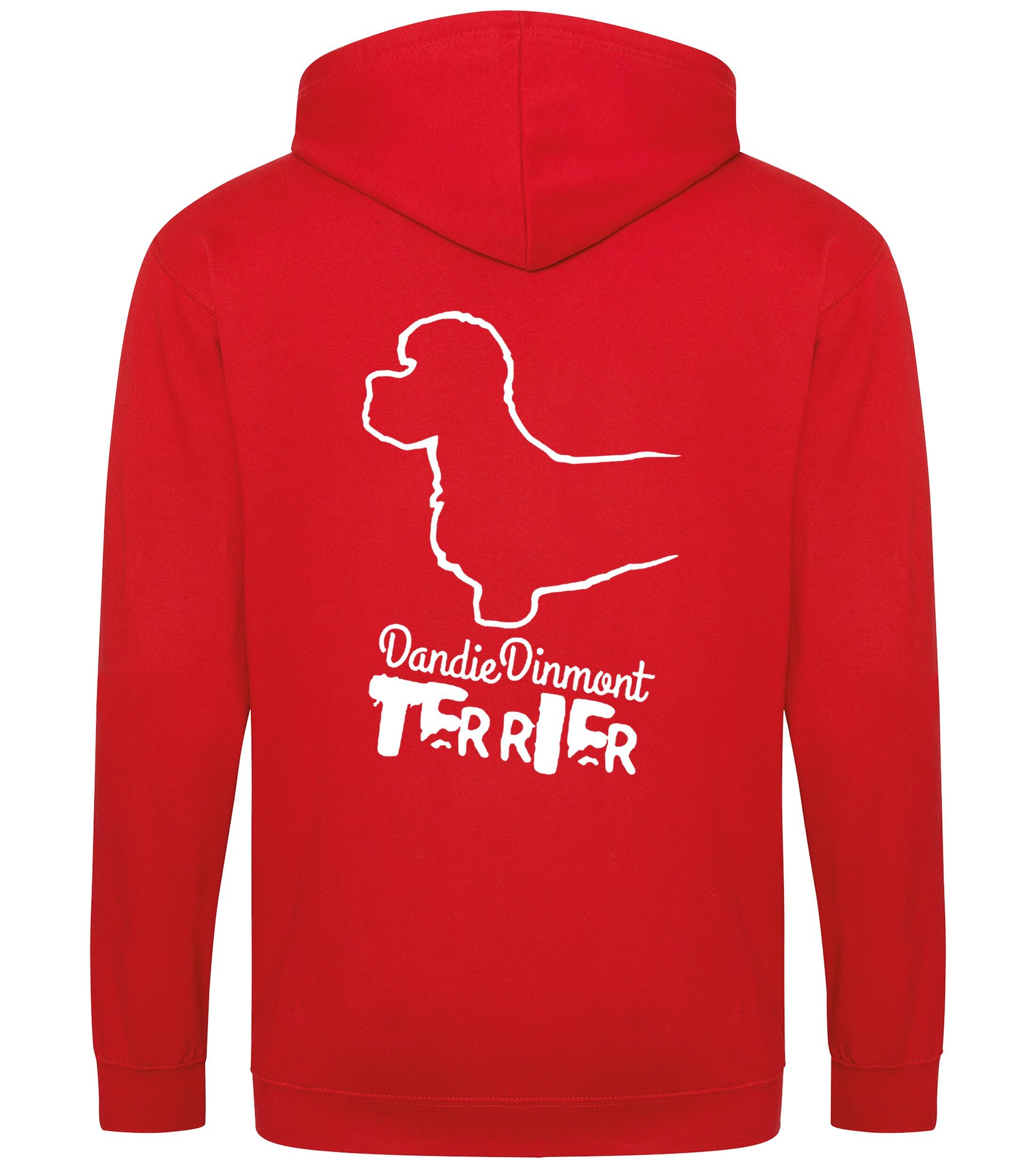 Dandie Dinmont Terrier Zipped Hoodie – Comfort, Style, and Dandie Dinmont Pride