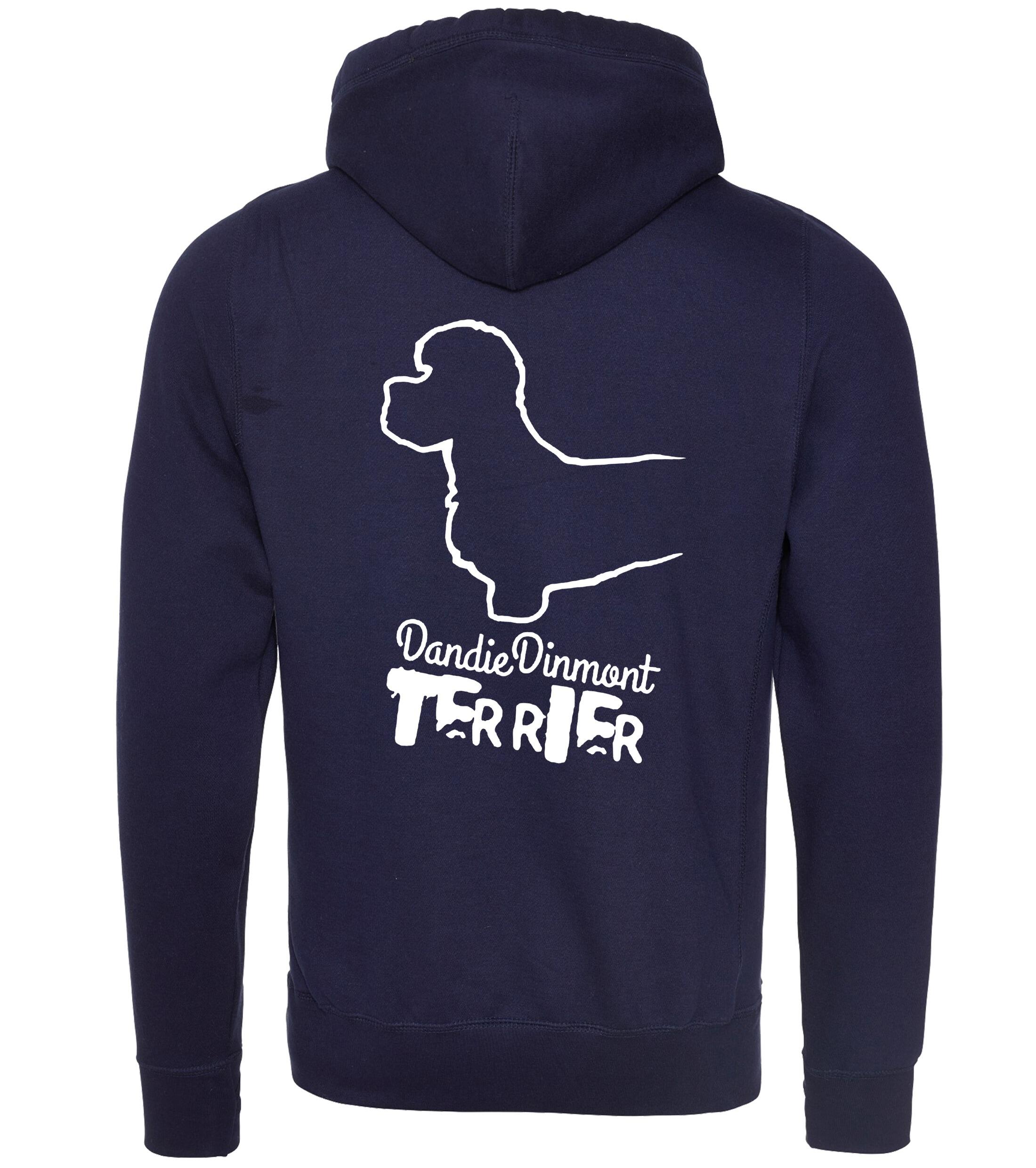 Dandie Dinmont Terrier Unisex Crossneck Pullover Hoodie – Style & Dandie Dinmont Pride