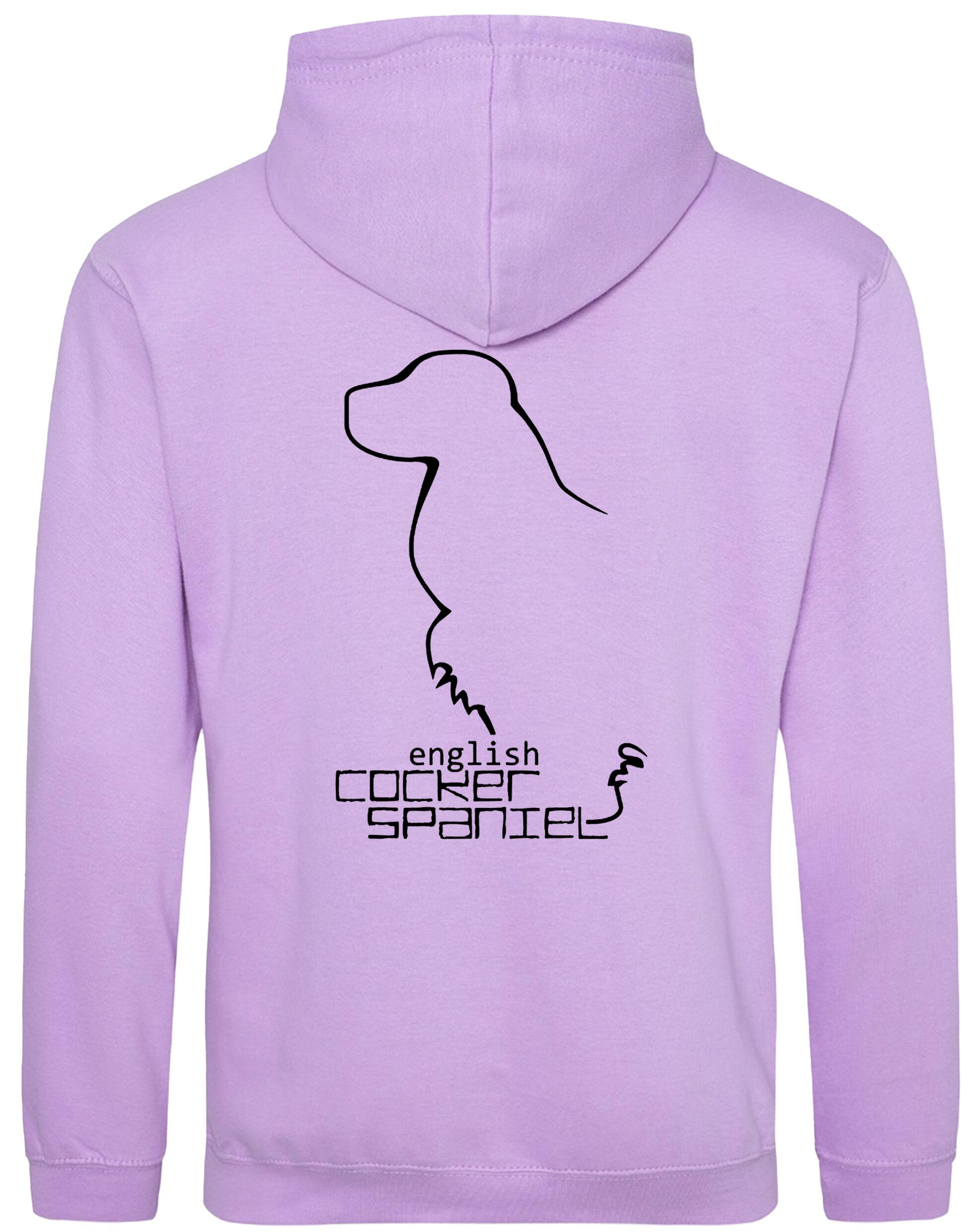 English Cocker Spaniel Dog Breed Design Pullover Hoodie – Cozy Comfort for Spaniel Lovers
