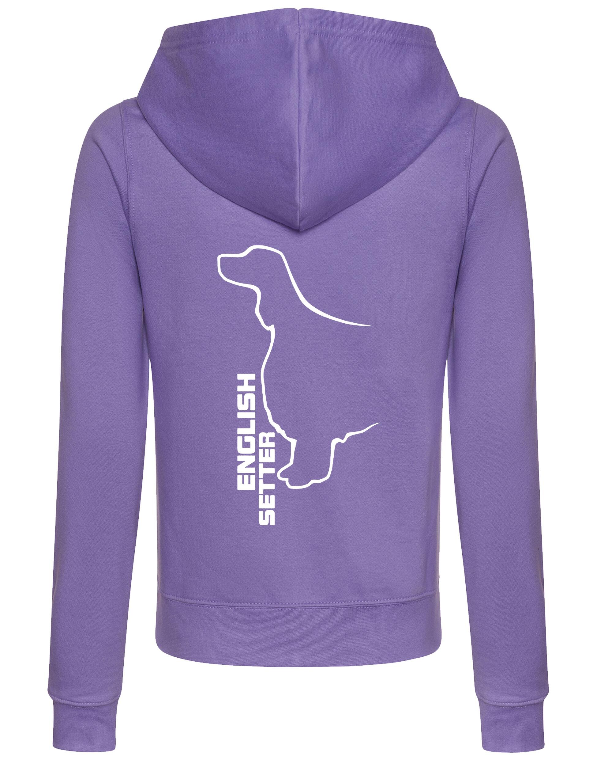 English Setter Women’s Zipped Hoodie – Comfort, Style, and Setter Pride