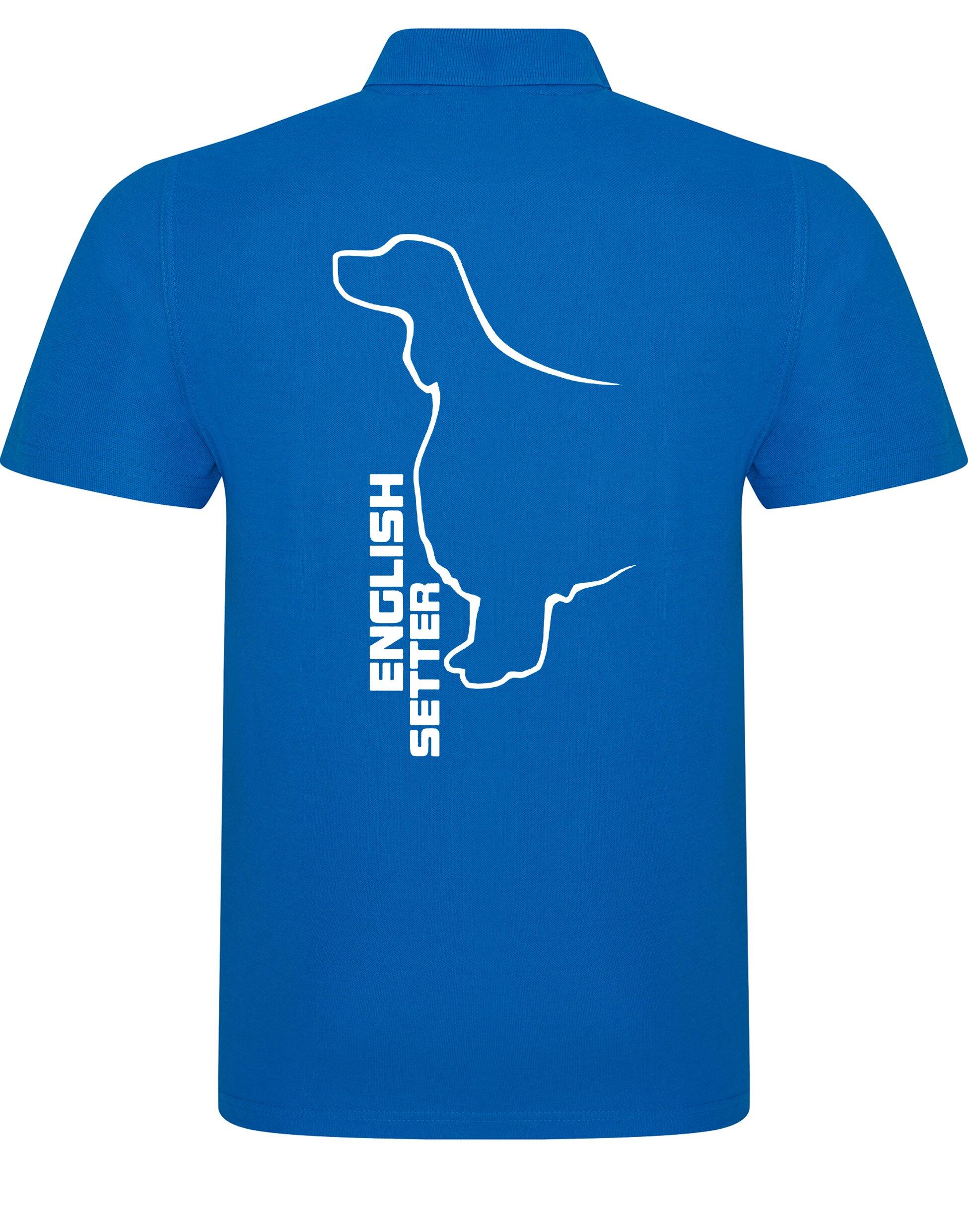 Unisex Cotton Polo with English Setter Design – Comfort and Style for Every Setter Enthusiast