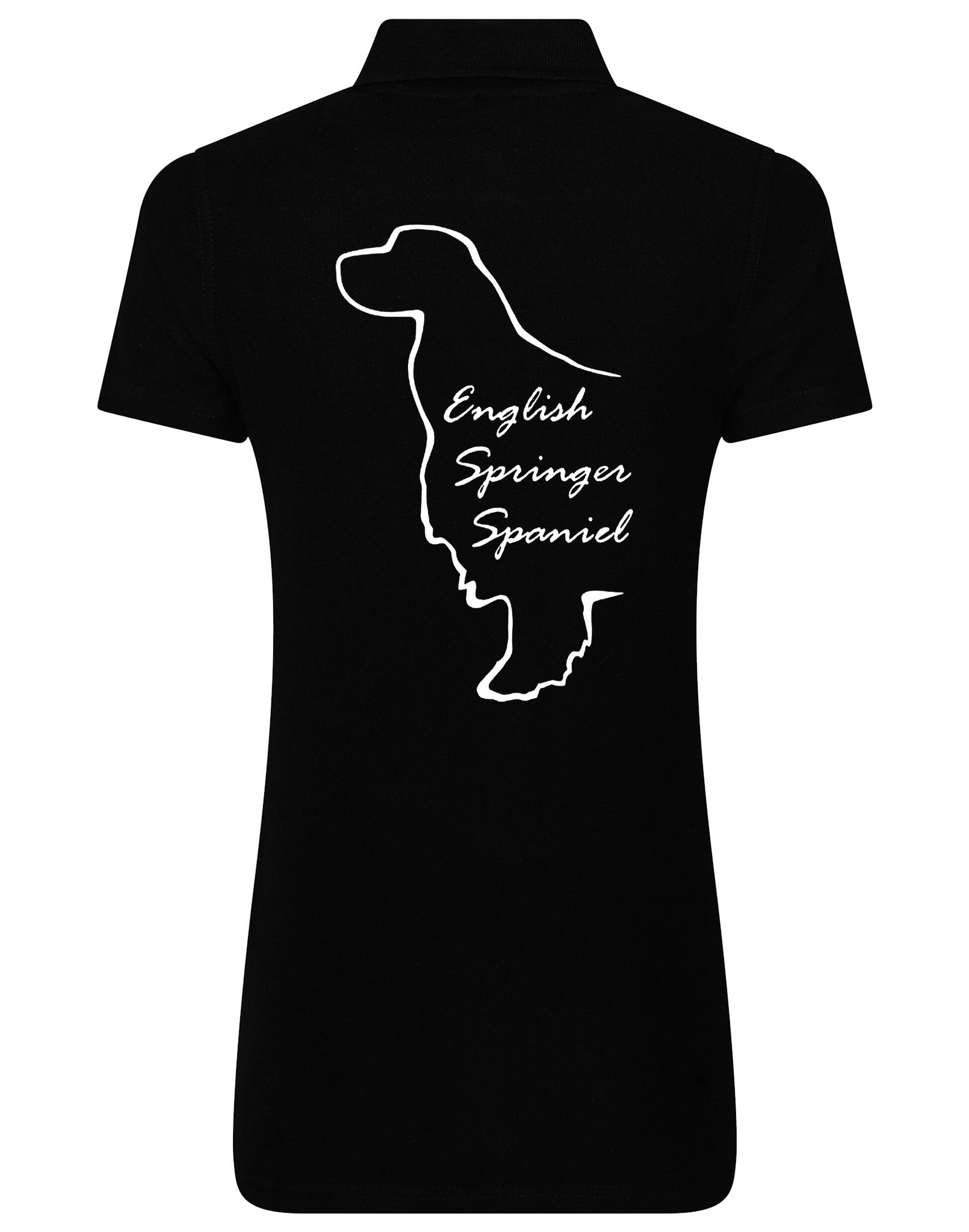 English Springer Spaniel Women’s Cotton Polo – Style for Every Springer Enthusiast