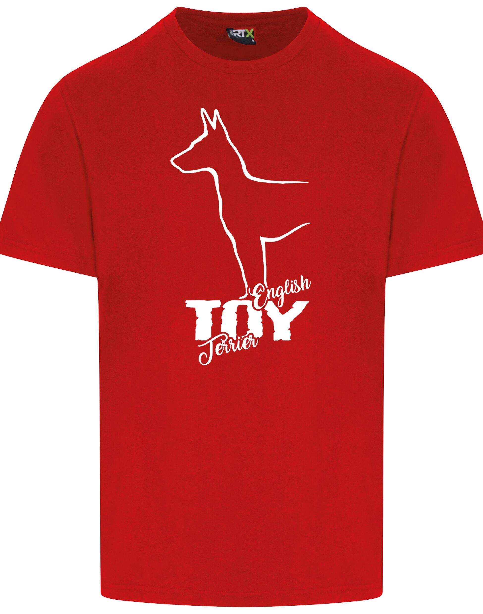 English Toy Terrier Unisex Roundneck T-shirt – Style and Comfort for Terrier Enthusiasts